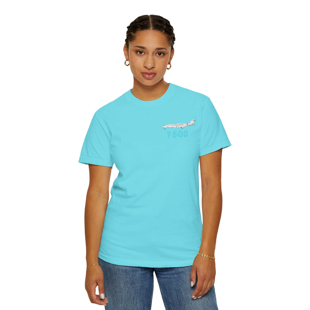 Global 7500 T-shirt. aviation. gift. pilot. jets. mens gifts. gifts for her