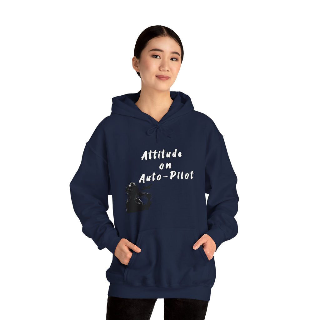 Female Pilot Hoodie. aviation. aviation gifts. gifts for pilots. attitude. graphic tee