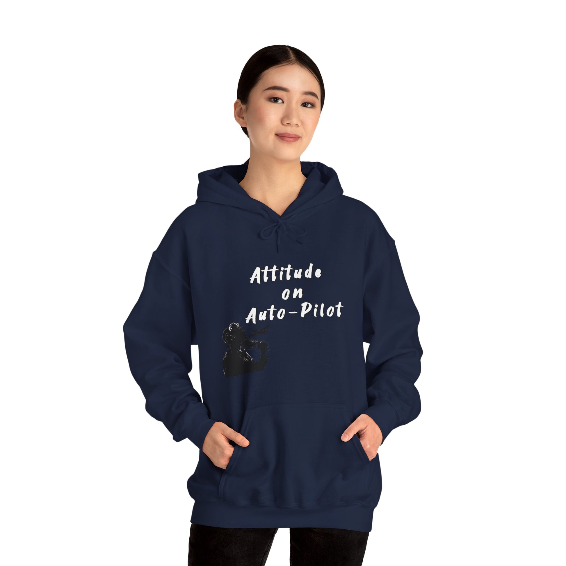 Female Pilot Hoodie. aviation. aviation gifts. gifts for pilots. attitude. graphic tee