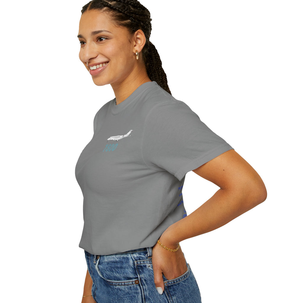 Global 7500 T-shirt. aviation. gift. pilot. jets. mens gifts. gifts for her