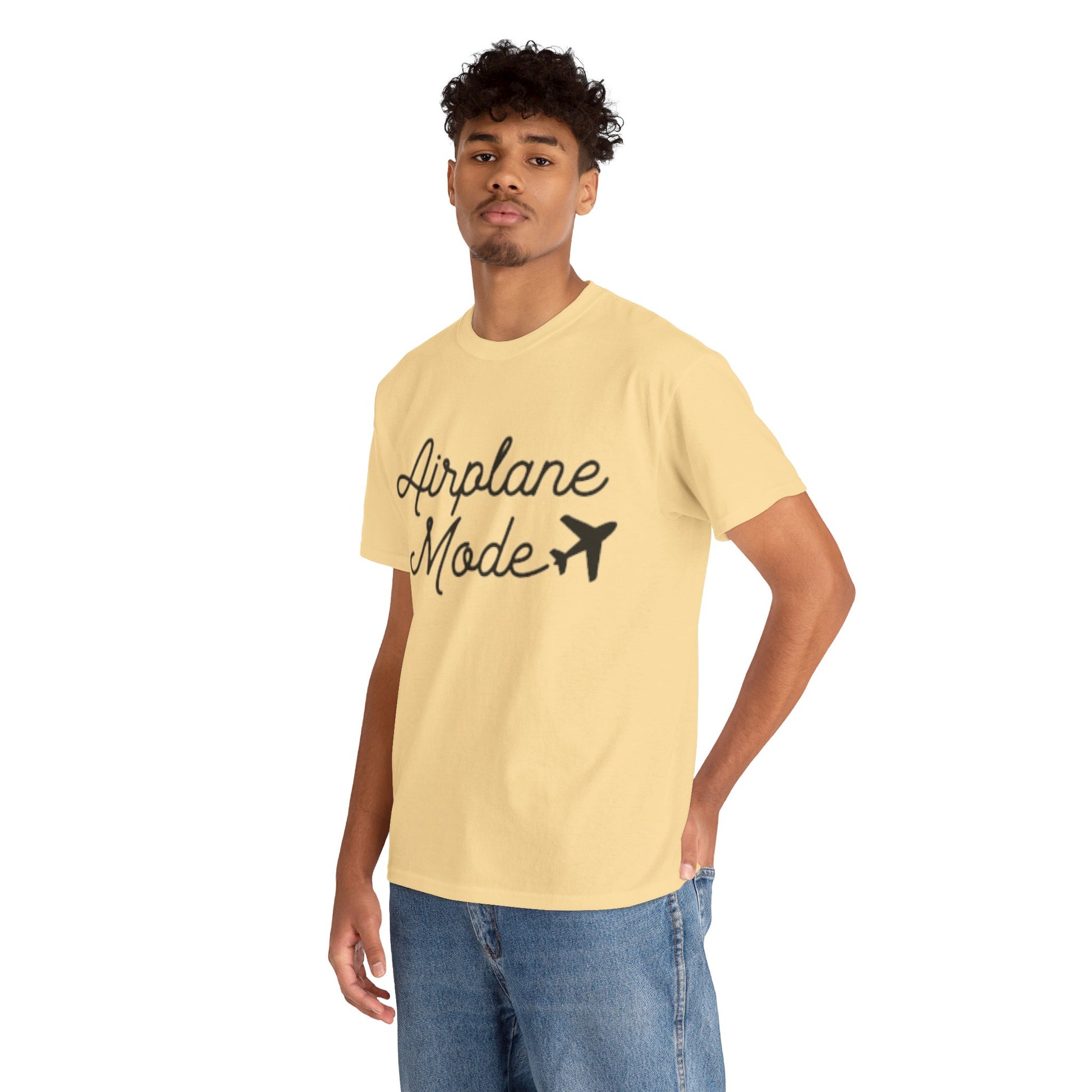 Airplane Mode Aviation Graphic Tee. gift for pilots. flight attendant. aviation lovers.