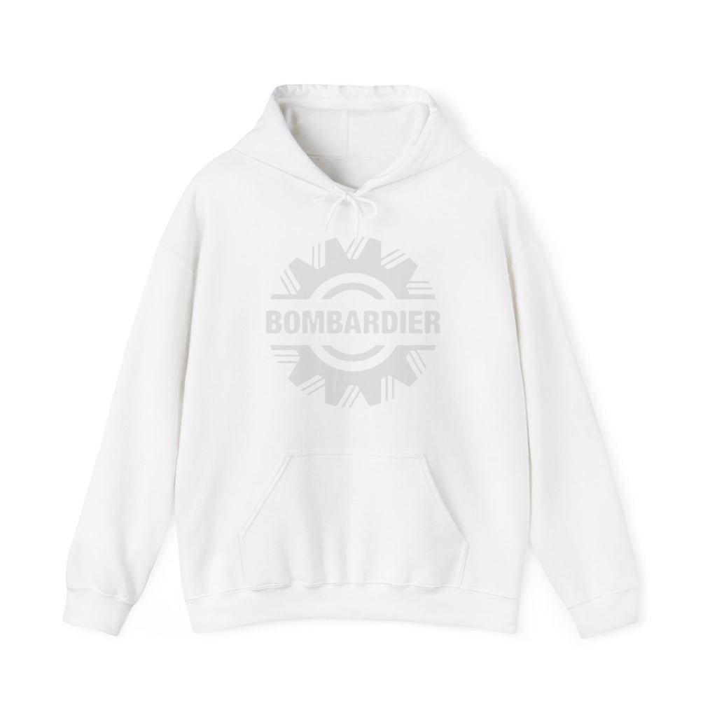 Bombardier hoodie. pilots aviation. (logo)