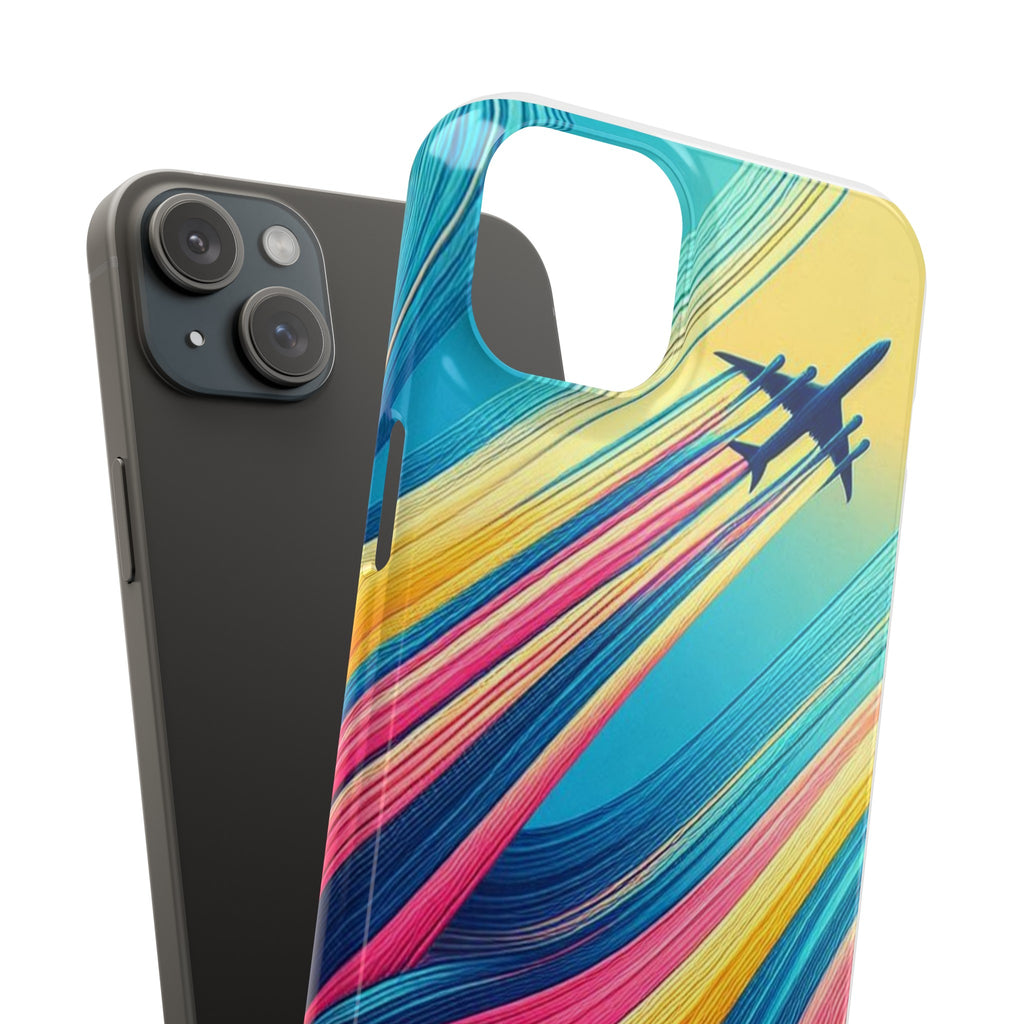 AVIATION INSPIRED ARTWORK iphone case. 13.14.15 pro max Slim Cases
