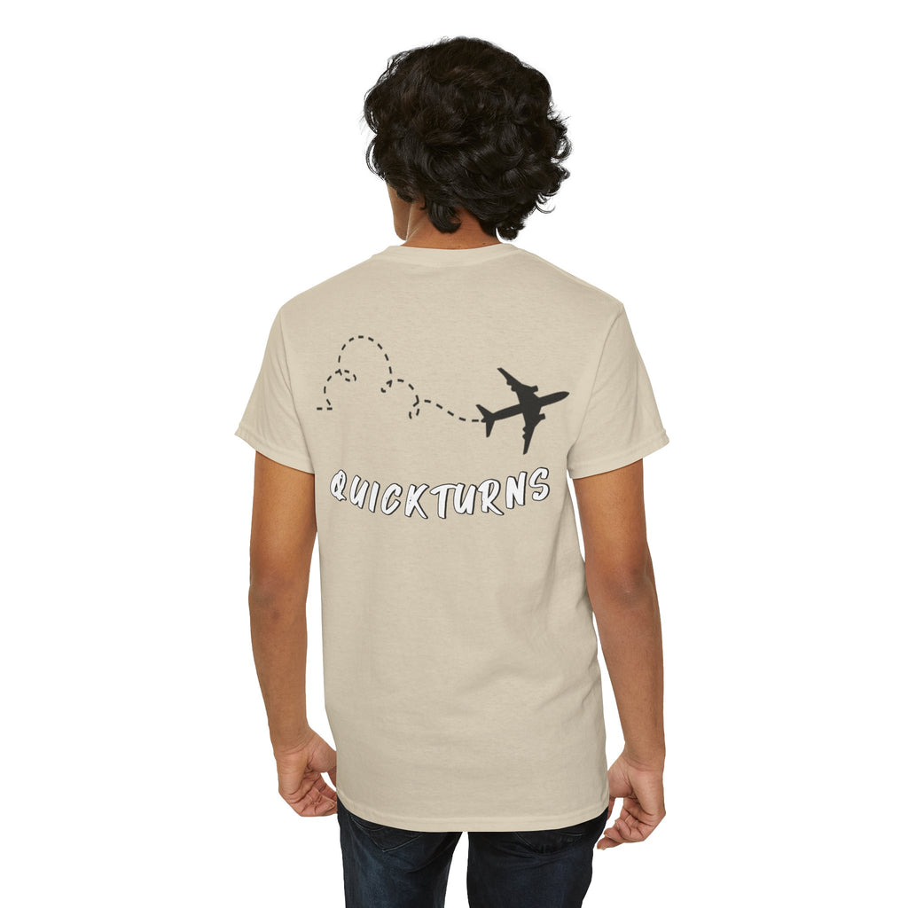 FORECAST. QUICKTURNS. aviation t-shirt. graphic tee. gifts. pilots. planes