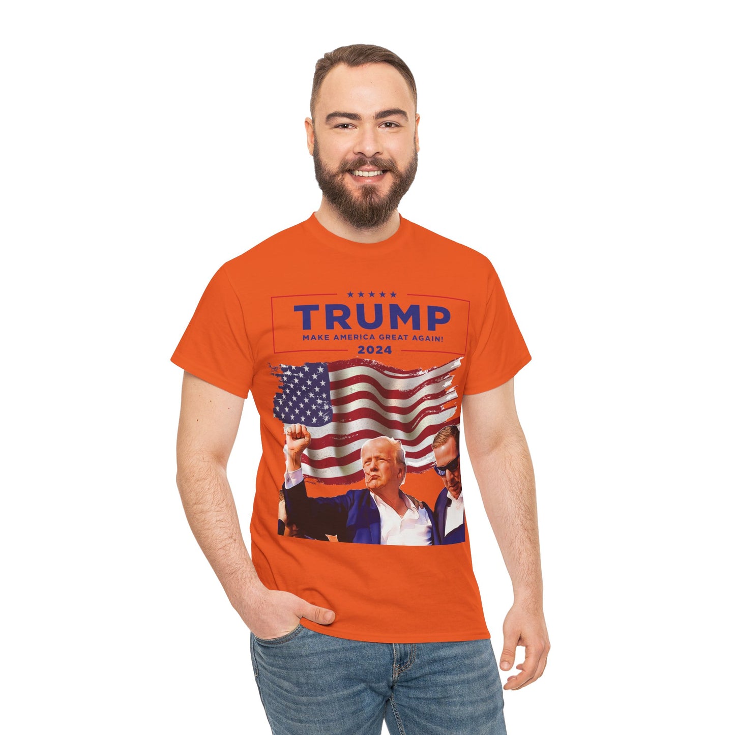 TRUMP Survival 2024 graphic tee. trump 2024. political humor. politics. gifts for him. gifts for patriots.