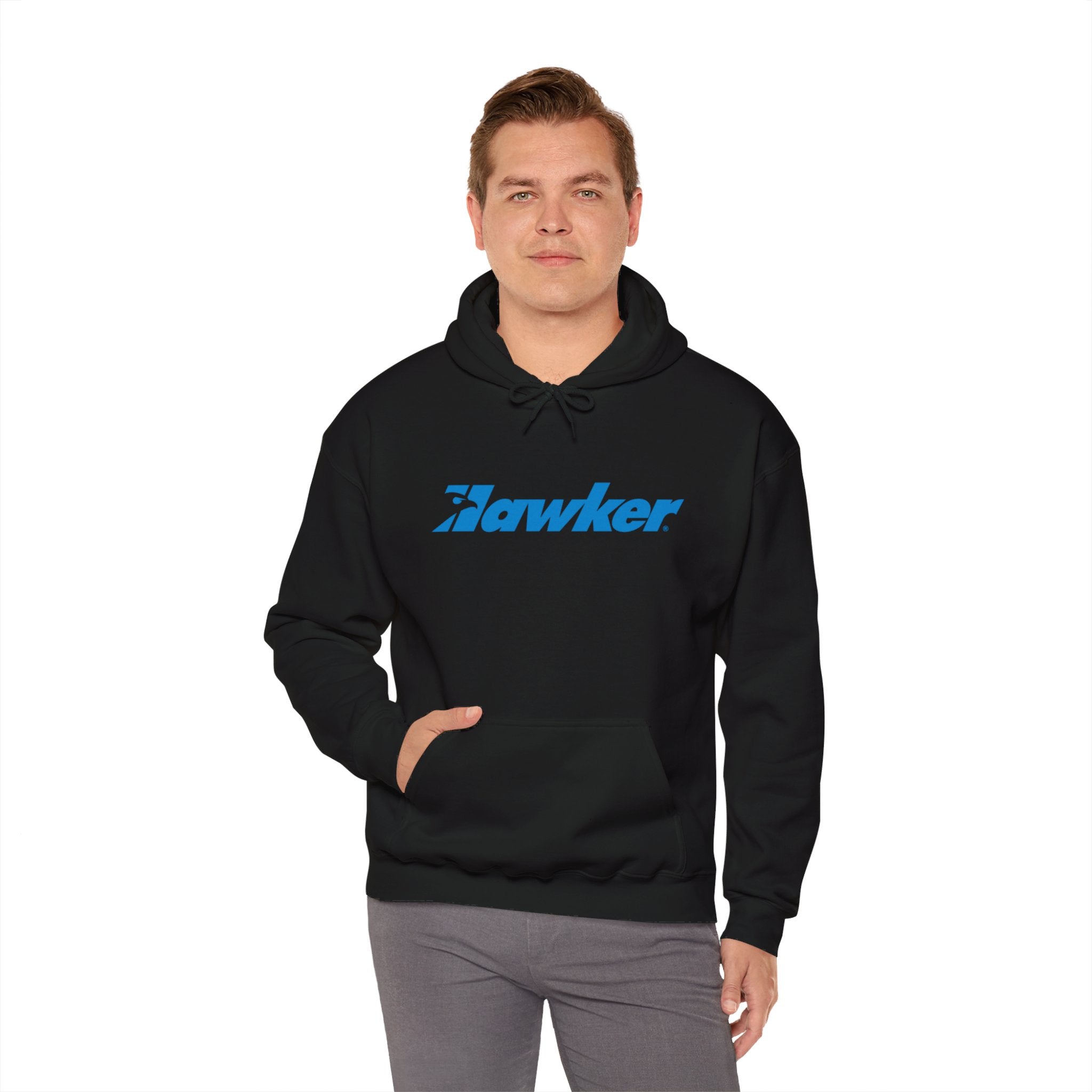 HAWKER AVIATION. HOODIE. gifts for pilots. aviation t-shirt. aviation hoodie. (logo)