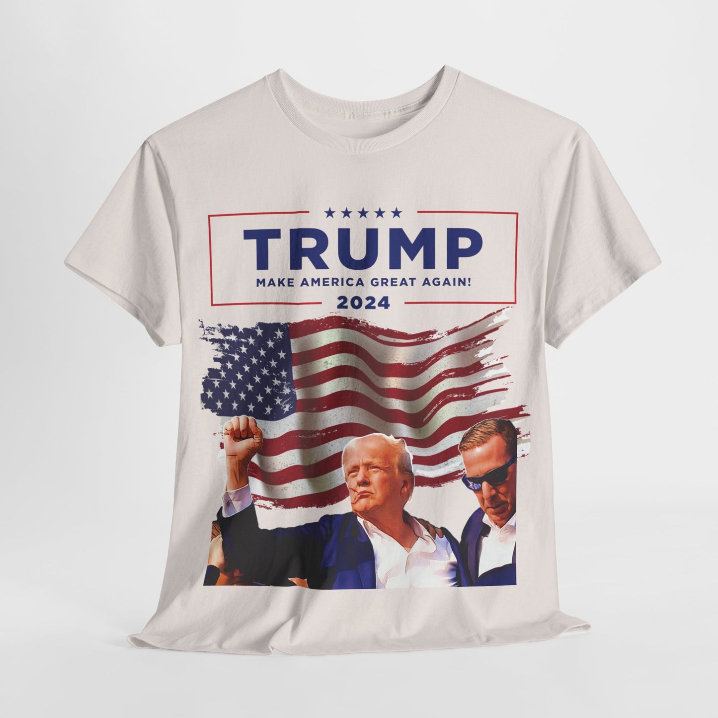 TRUMP Survival 2024 graphic tee. trump 2024. political humor. politics. gifts for him. gifts for patriots.