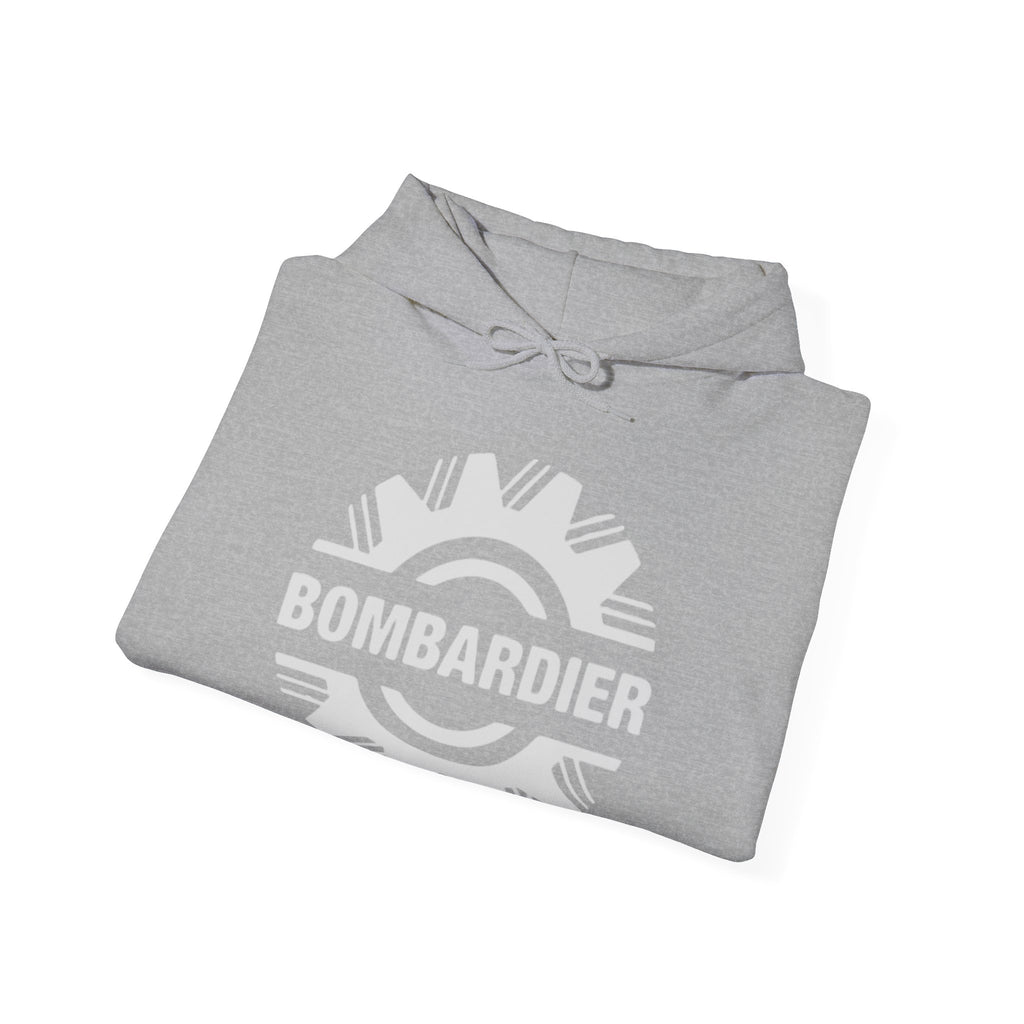 Bombardier hoodie. pilots aviation. (logo)