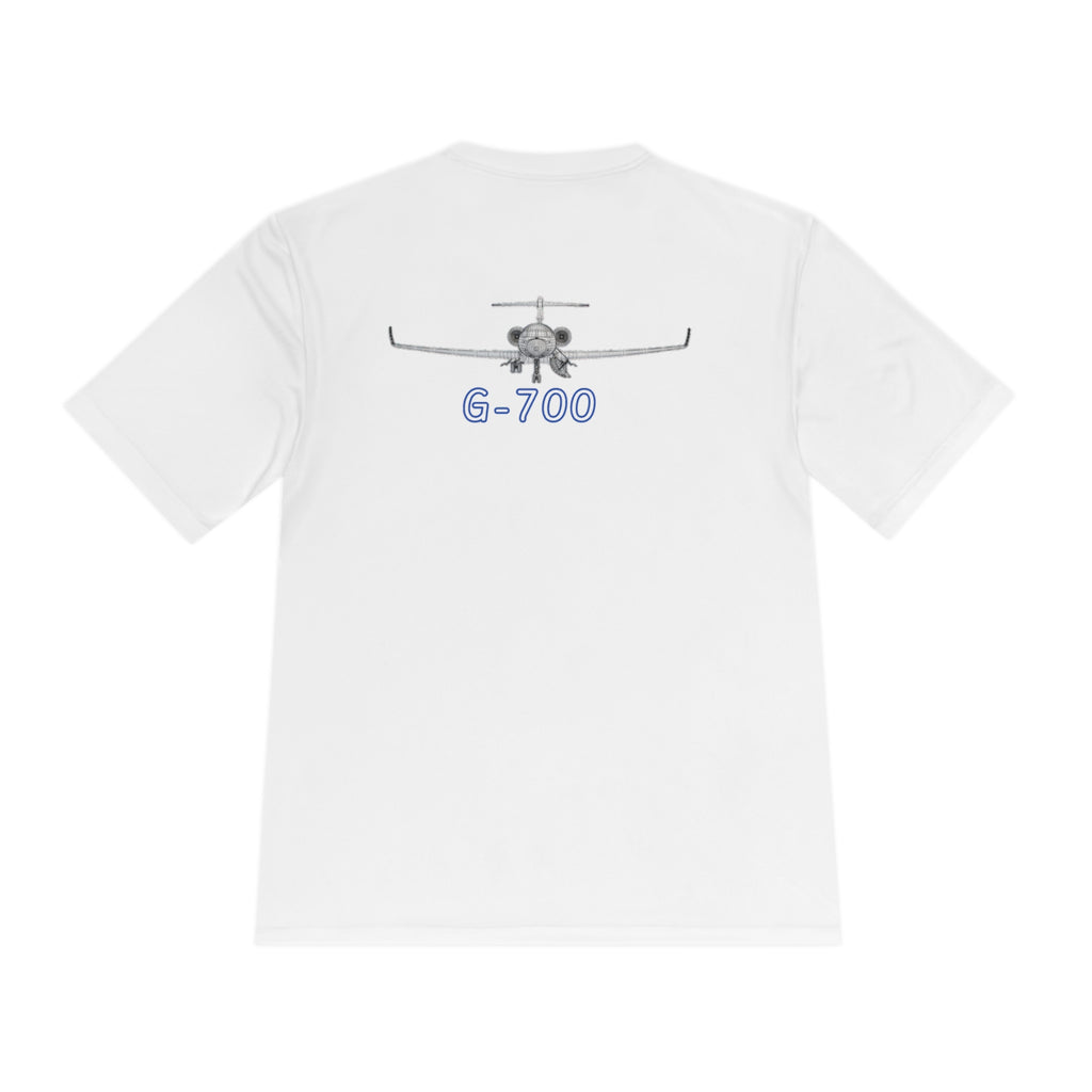 G-700 Sports Tee. aviation. pilots. gift.