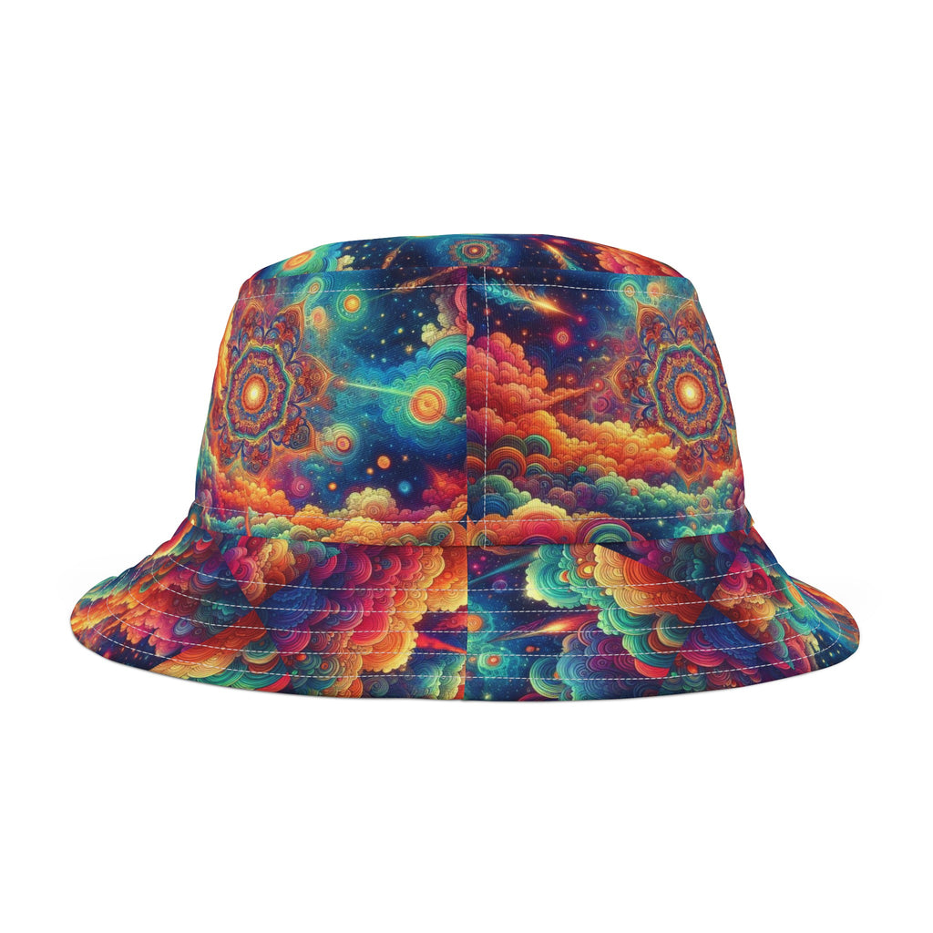 Cloud Nine Bucket Hat. Aviation inspired artwork.