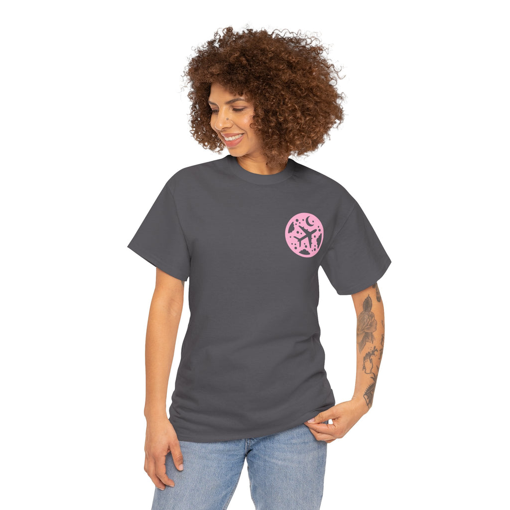 starry night. aviation. t-shirt. planes. sky. pilots. gifts