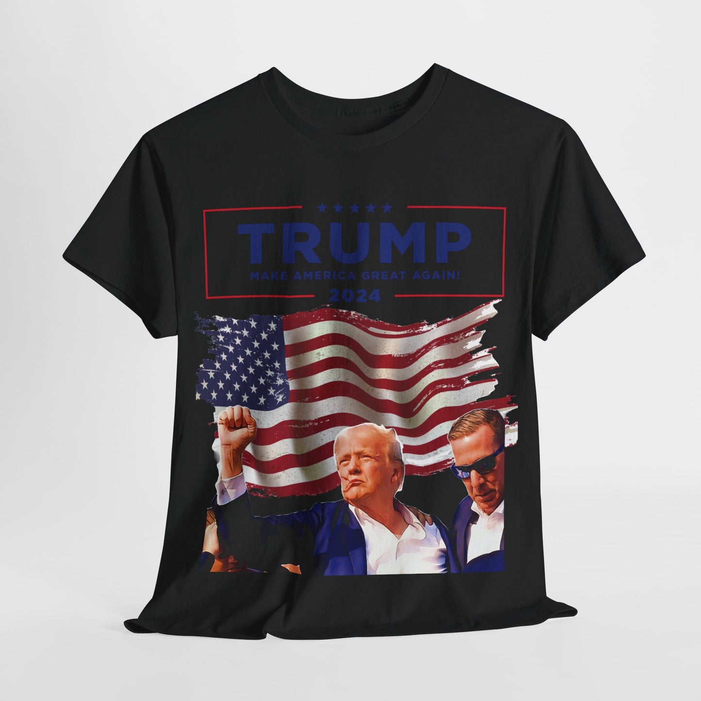 TRUMP Survival 2024 graphic tee. trump 2024. political humor. politics. gifts for him. gifts for patriots.