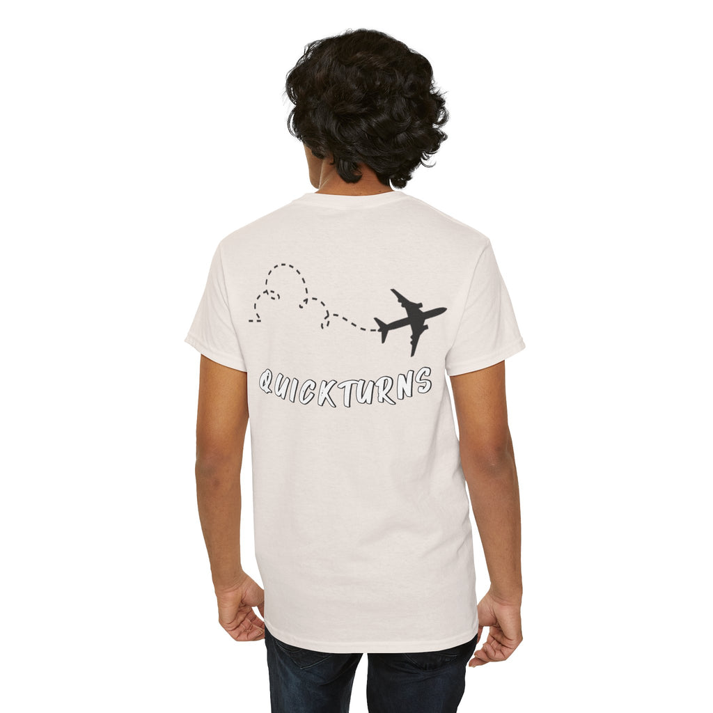 FORECAST. QUICKTURNS. aviation t-shirt. graphic tee. gifts. pilots. planes