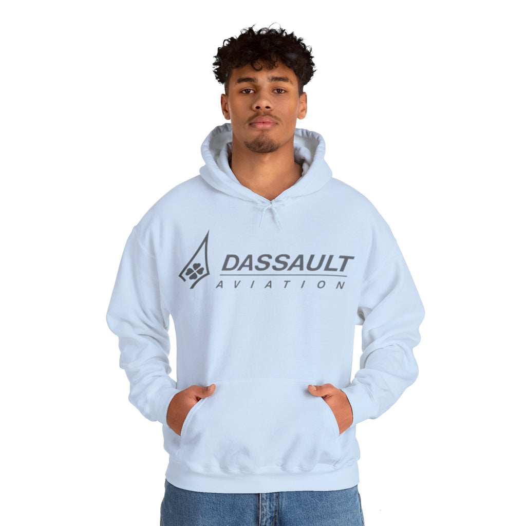 Dassault aviation hoodie. aviation. pilots hoodie. (logo)