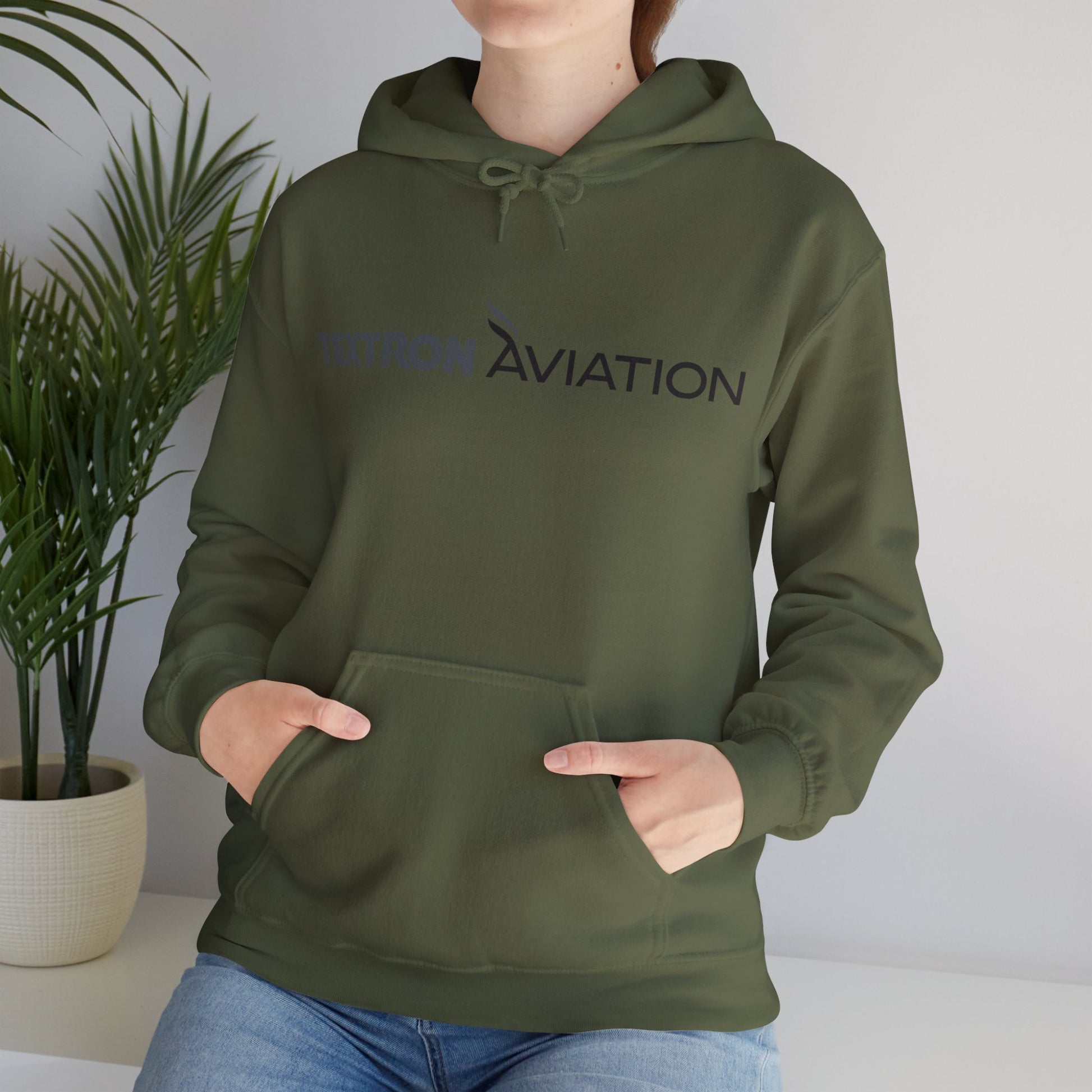 TEXTRON AVIATION. hoodie. gifts for pilots. graphic design. (logo)