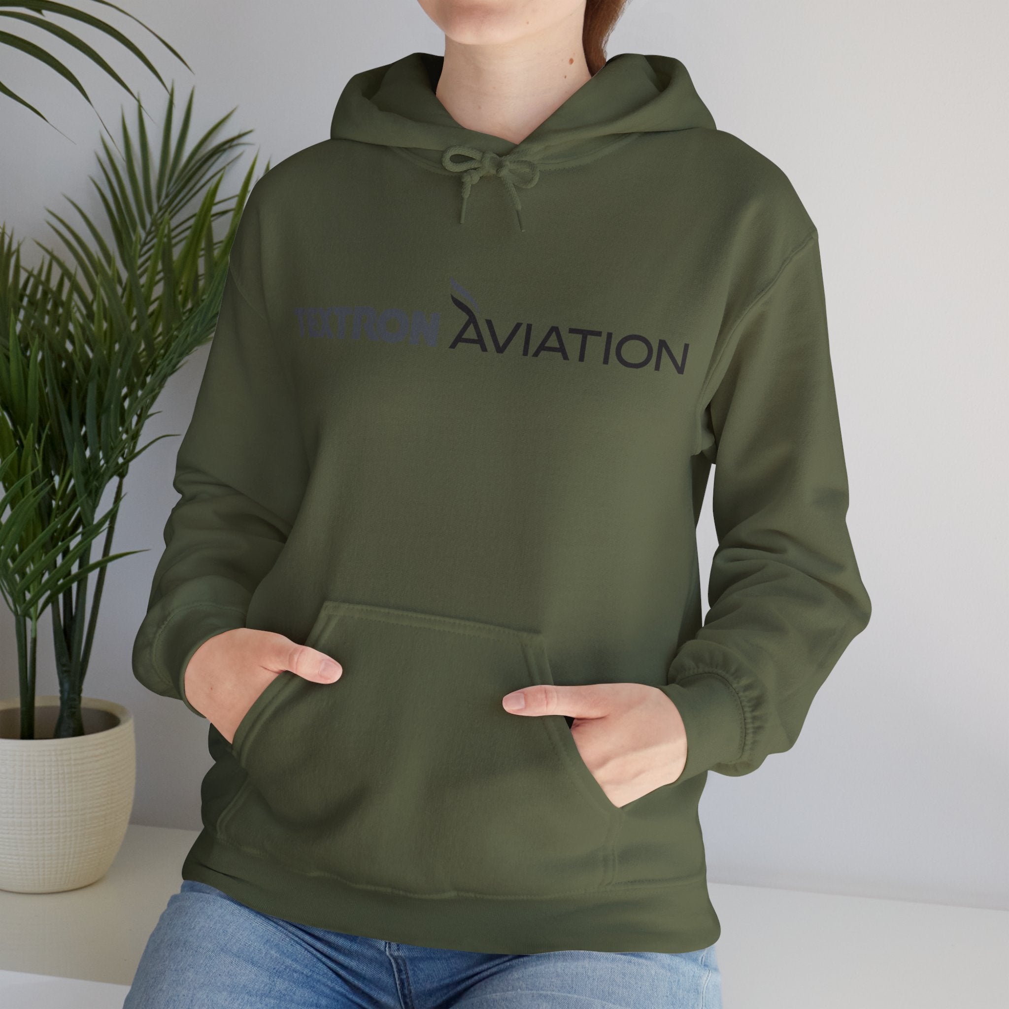 TEXTRON AVIATION. hoodie. gifts for pilots. graphic design. (logo)