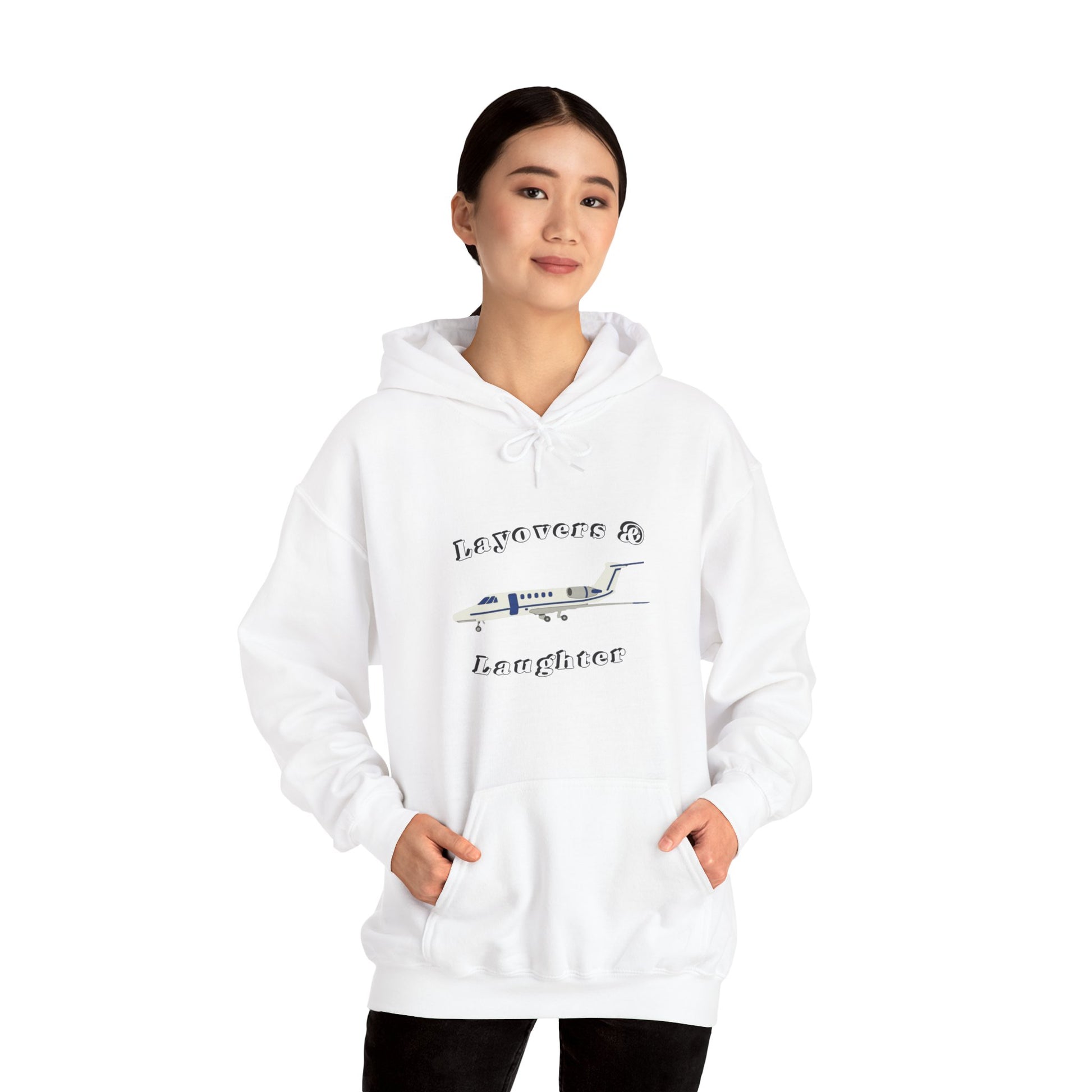 Hoodie for Pilots, layovers & laughter, gifts for pilots, travel, aviation gifts, aviation, planes
