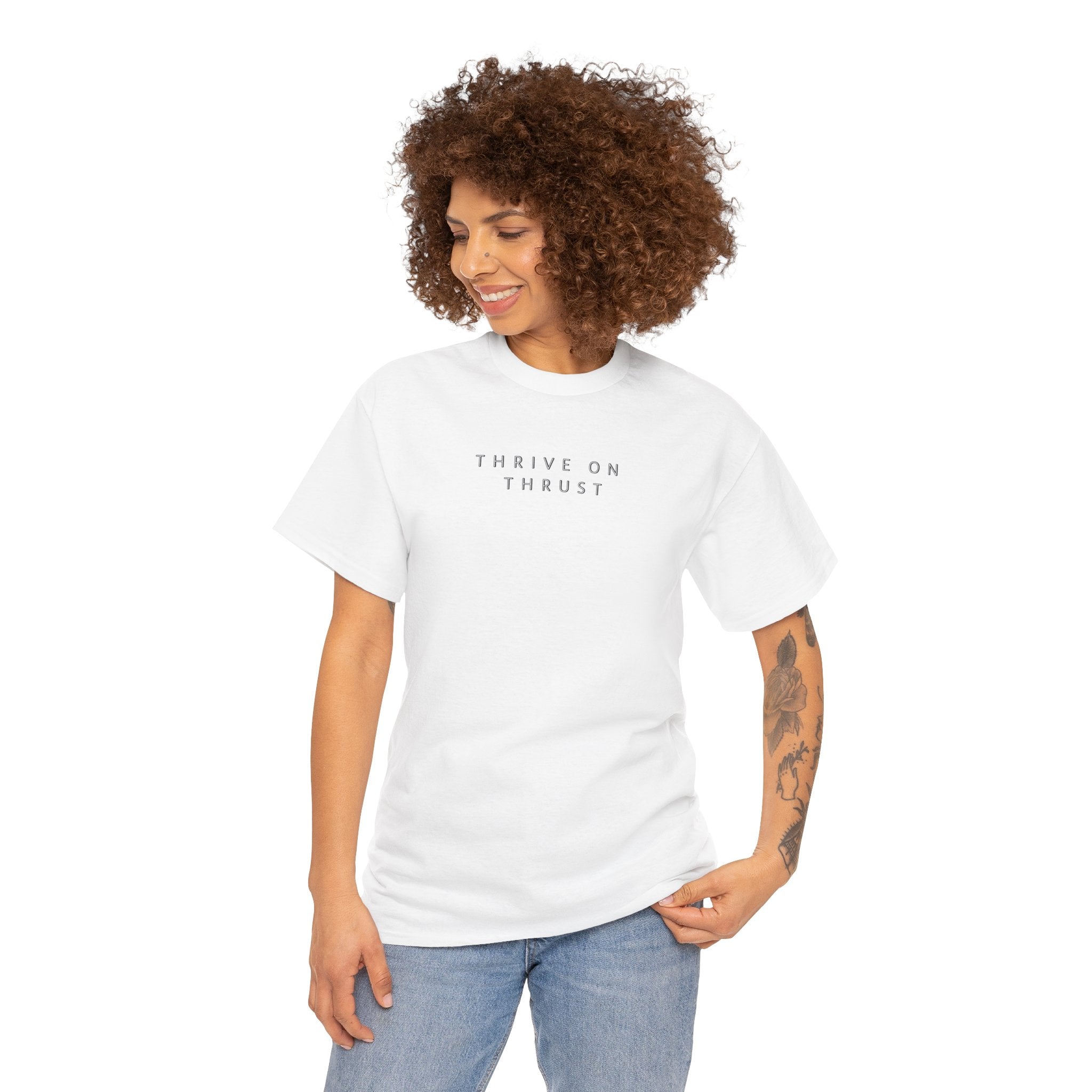 Thrive on Thrust. T-shirt aviation. gift. pilots. jets. pilot.