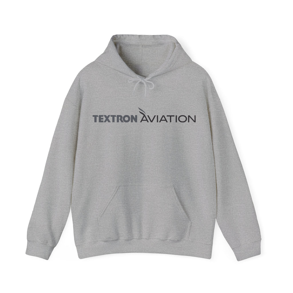 TEXTRON AVIATION. hoodie. gifts for pilots. graphic design. (logo)