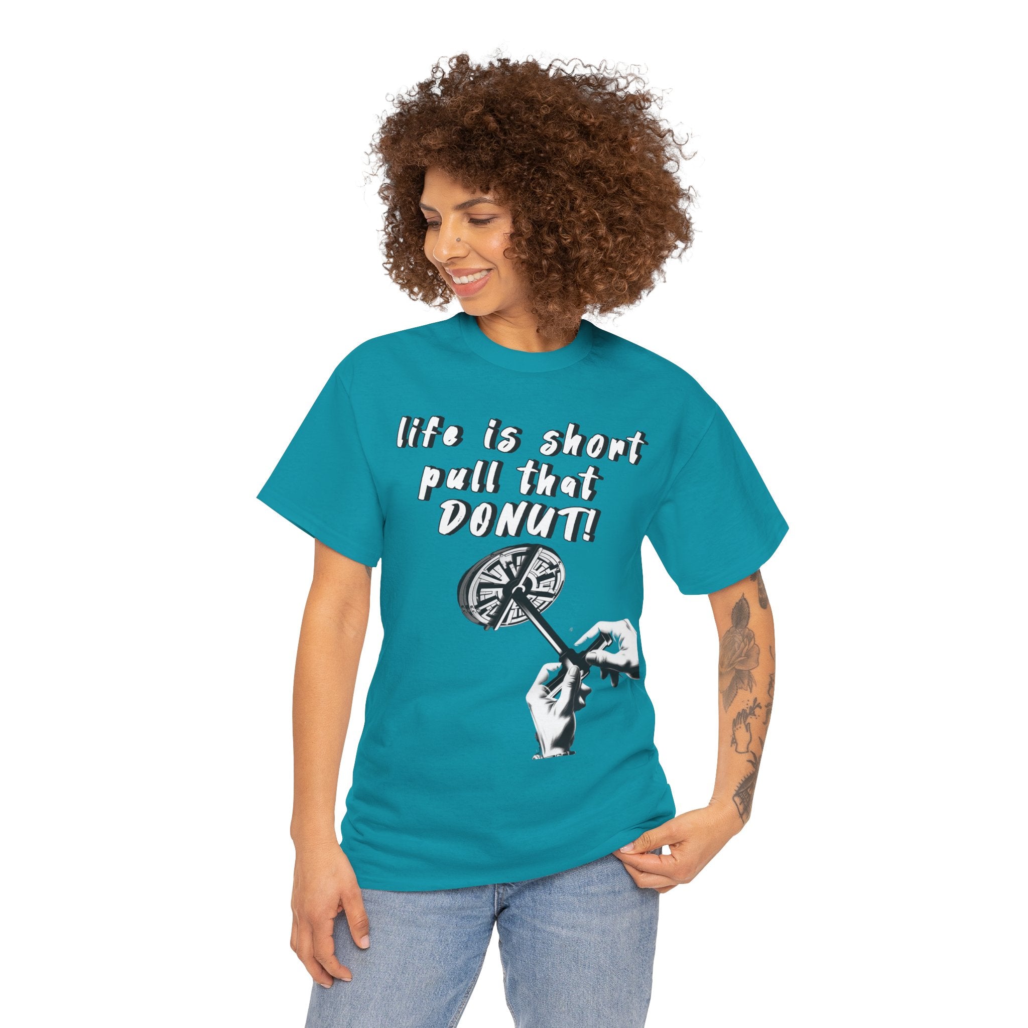 DONUT T-shirt. line service. pilots. gift. funny. joke. aviation. travel. work.