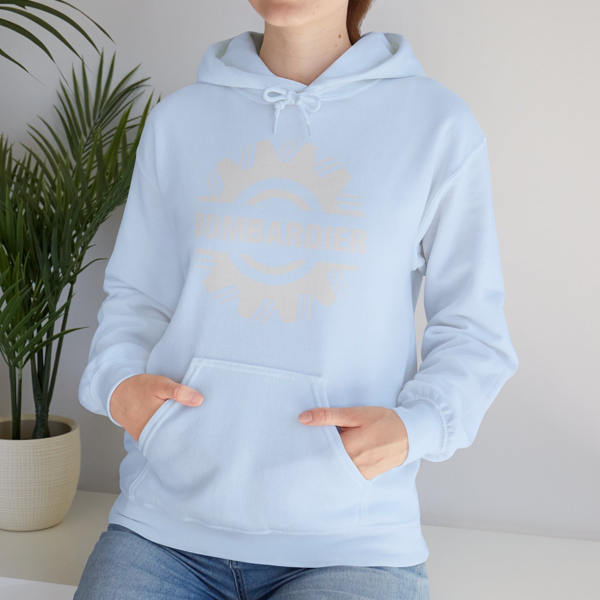 Bombardier hoodie. pilots aviation. (logo)