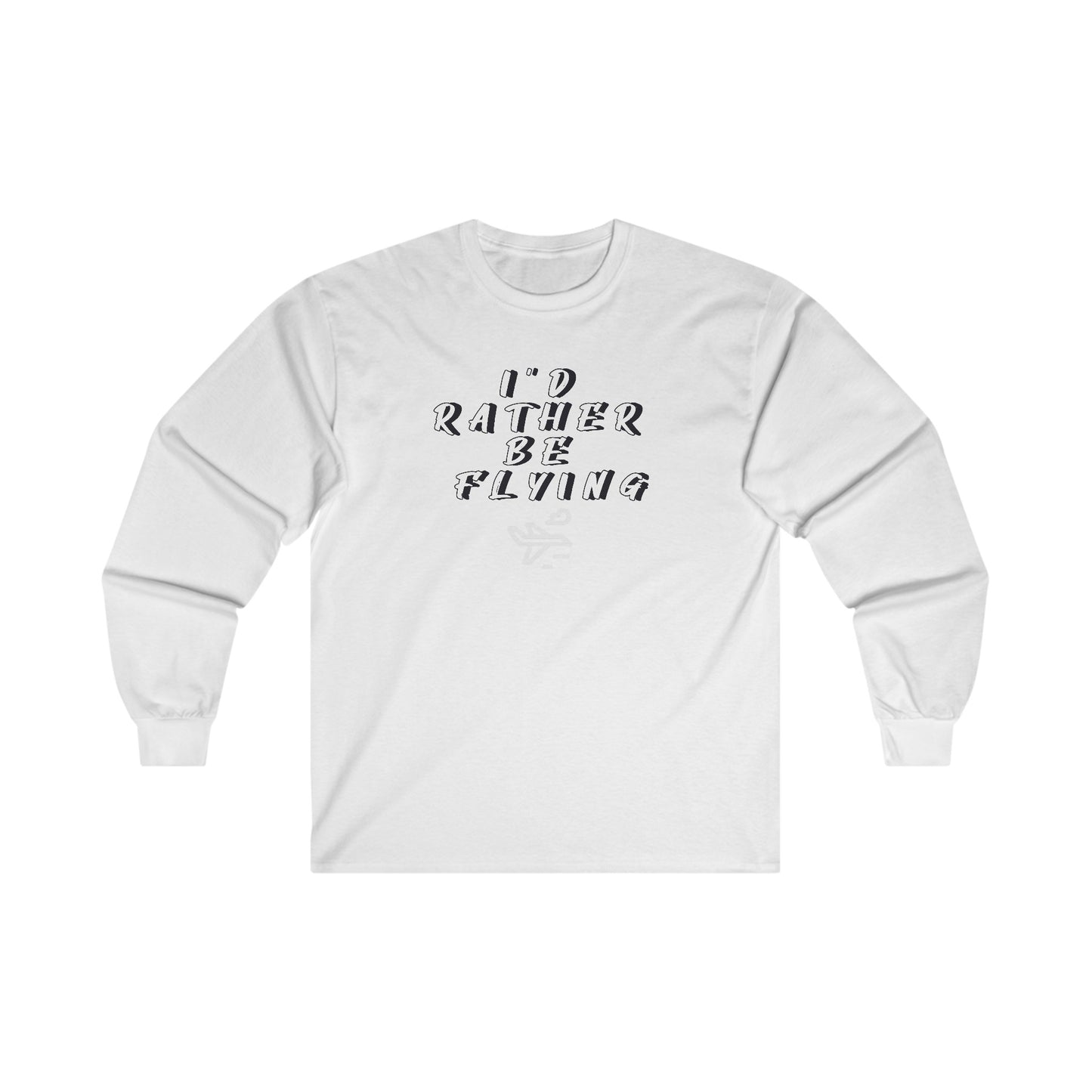 Rather be Flying. long sleeve. aviation. gift. pilots. planes. travel