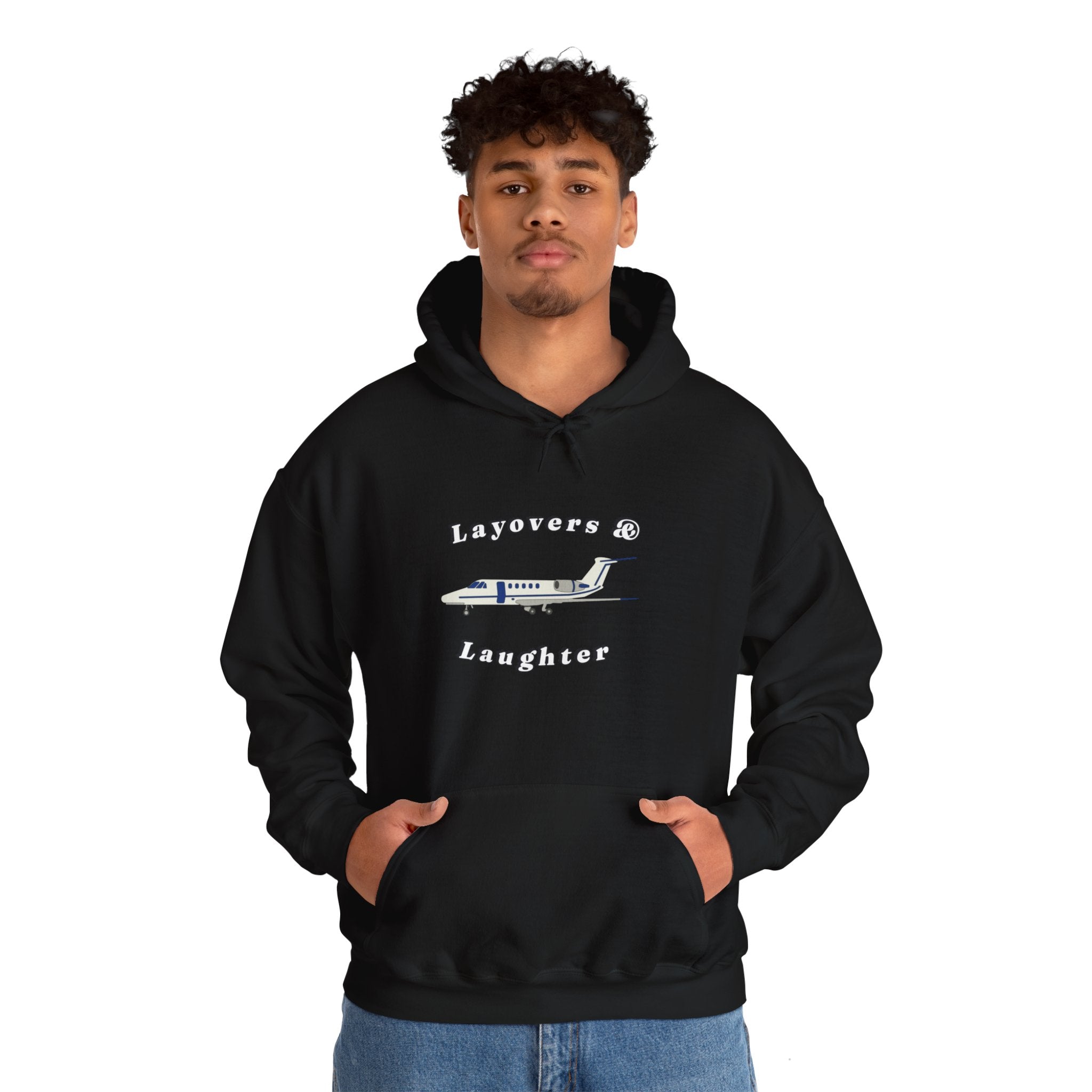 Hoodie for Pilots, layovers & laughter, gifts for pilots, travel, aviation gifts, aviation, planes