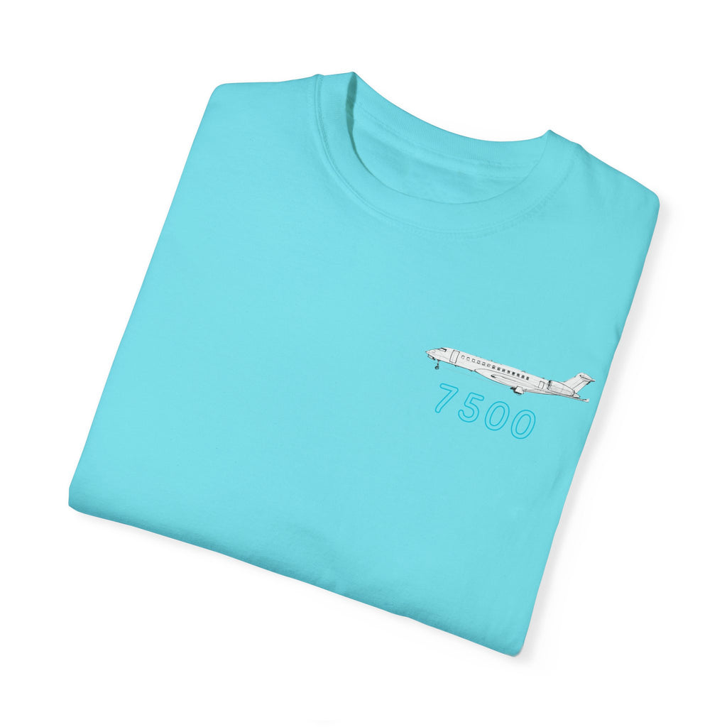 Global 7500 T-shirt. aviation. gift. pilot. jets. mens gifts. gifts for her
