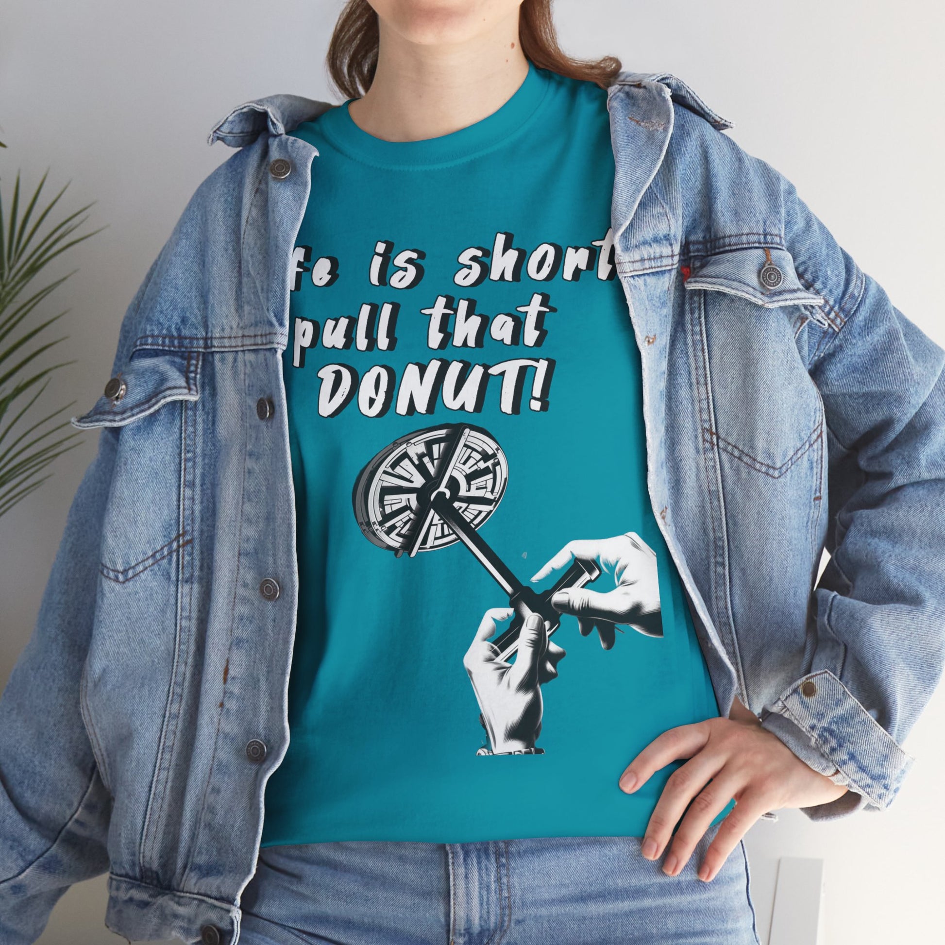 DONUT T-shirt. line service. pilots. gift. funny. joke. aviation. travel. work.