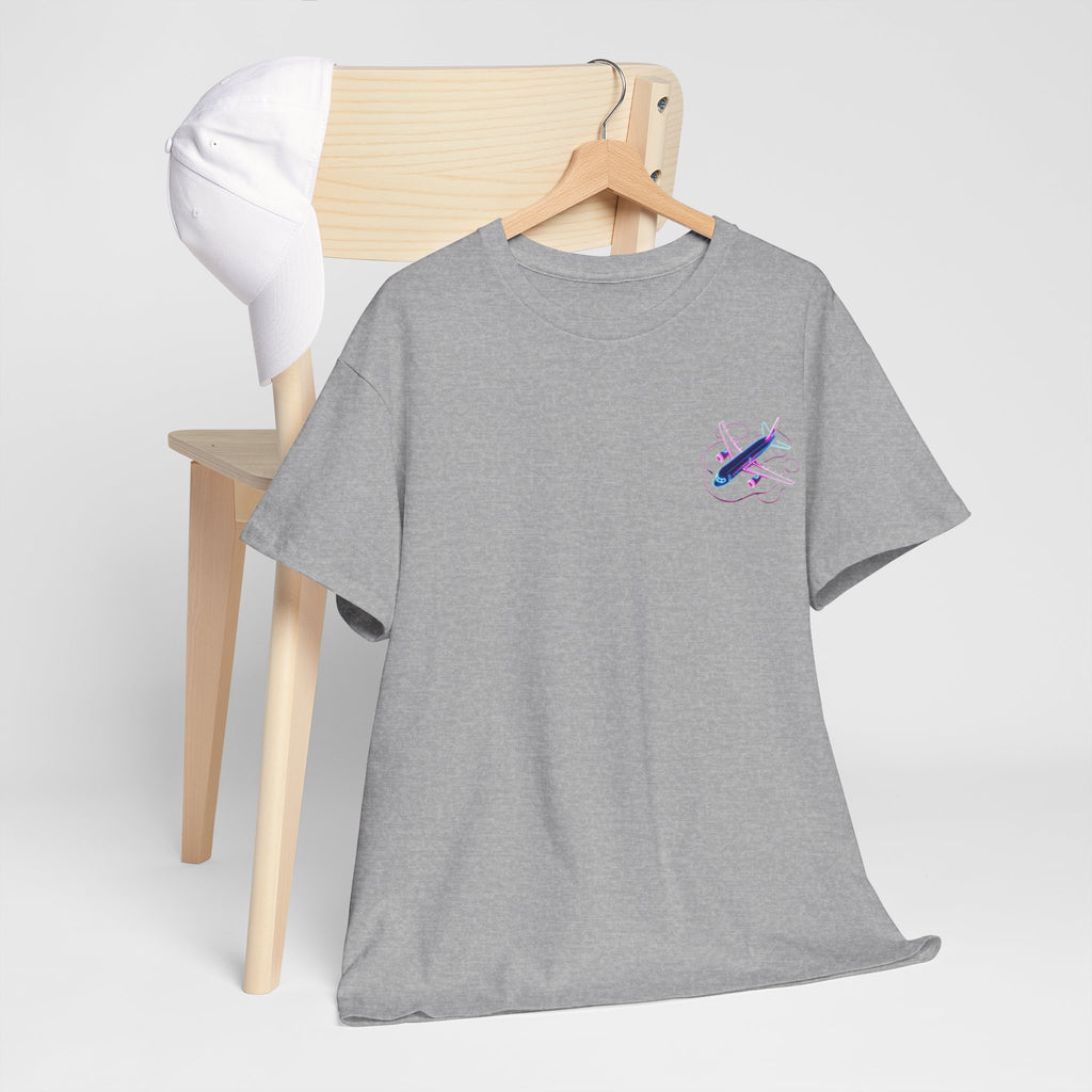 Neon Plane Quick Turns Tee
