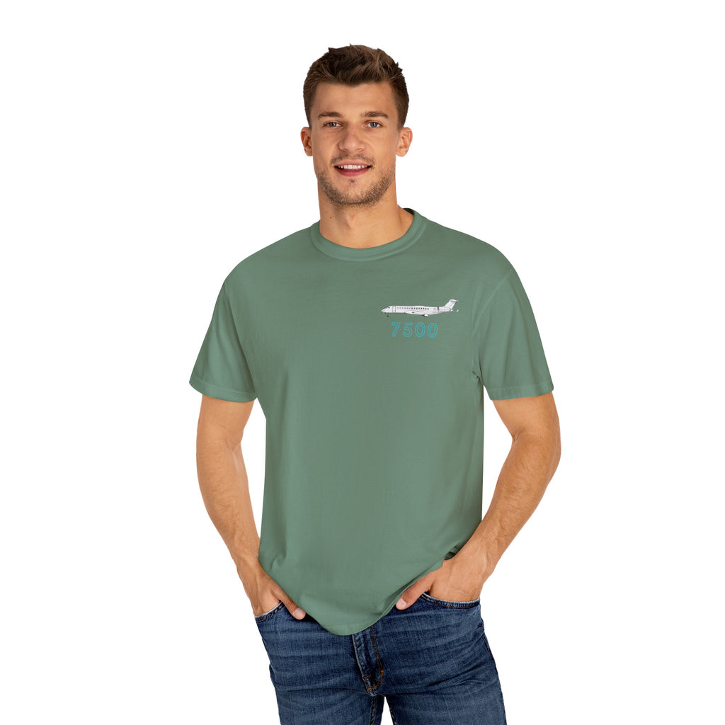 Global 7500 T-shirt. aviation. gift. pilot. jets. mens gifts. gifts for her