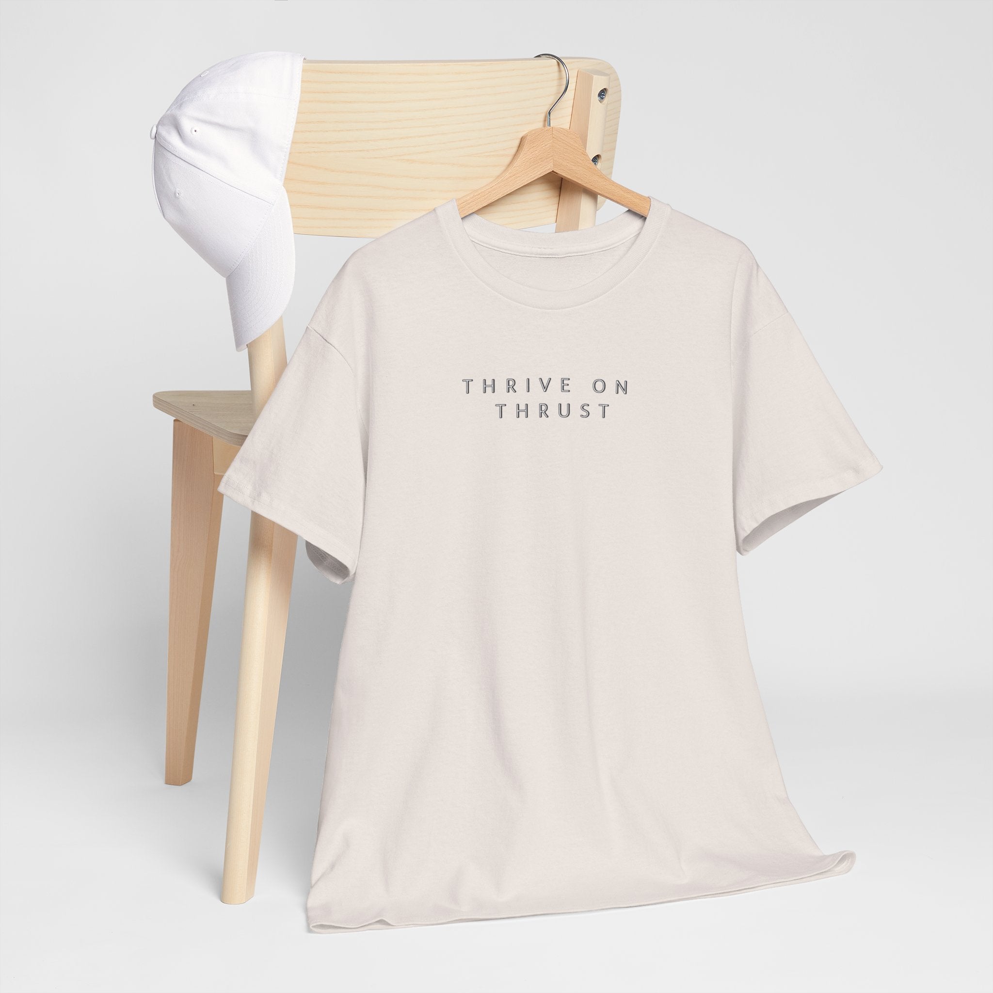 Thrive on Thrust. T-shirt aviation. gift. pilots. jets. pilot.