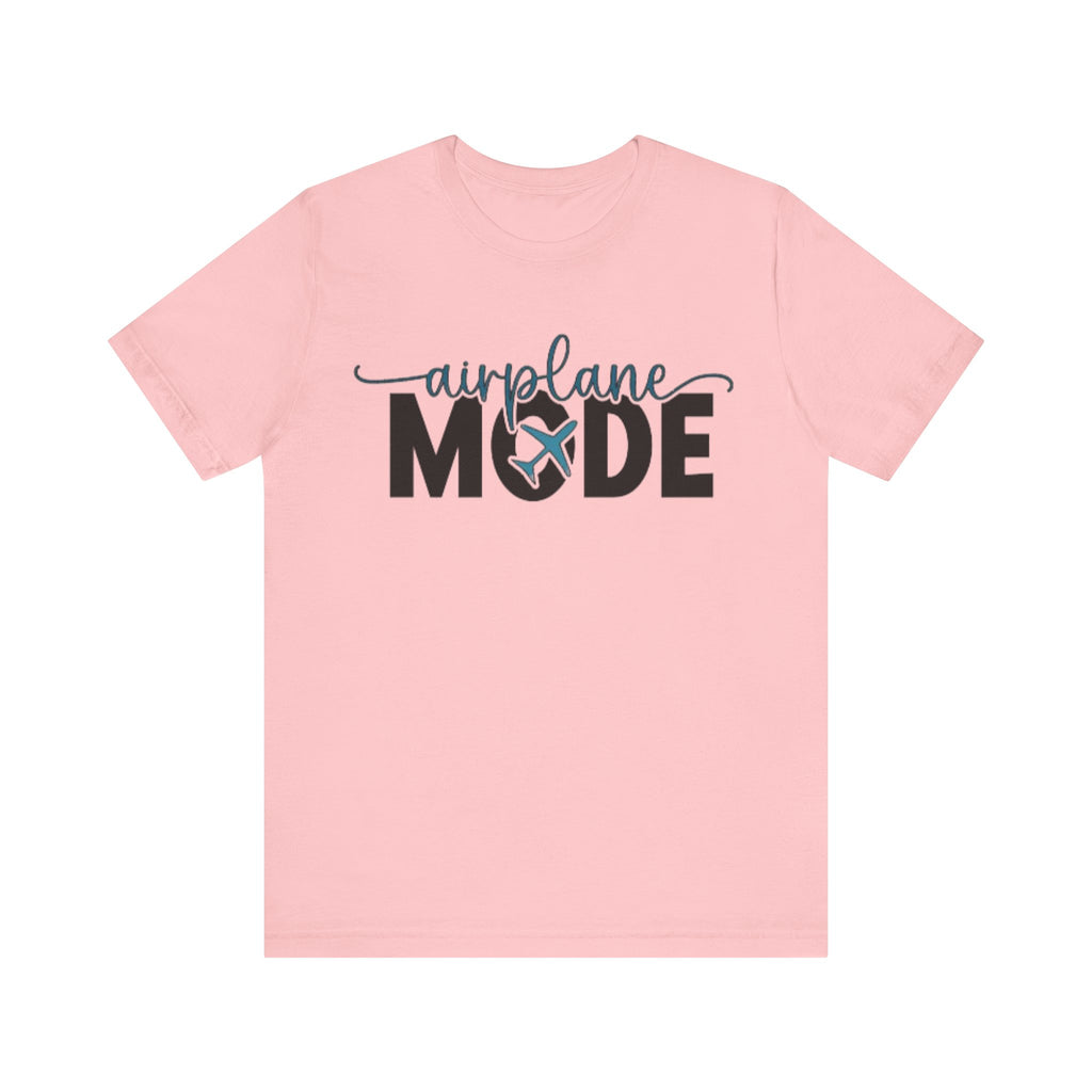 Airplane Mode Aviation Tee. gift for pilots. aviation lovers