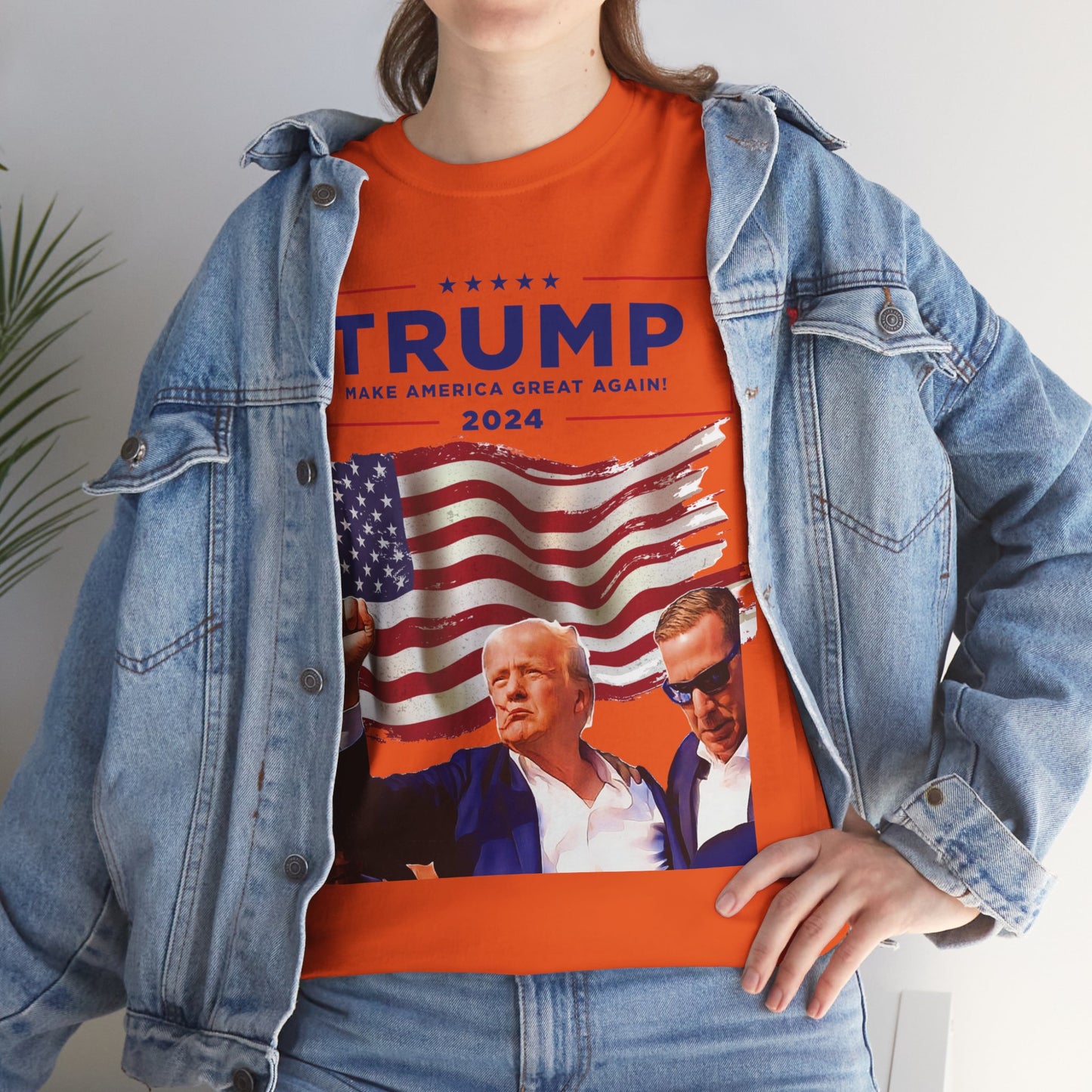 TRUMP Survival 2024 graphic tee. trump 2024. political humor. politics. gifts for him. gifts for patriots.