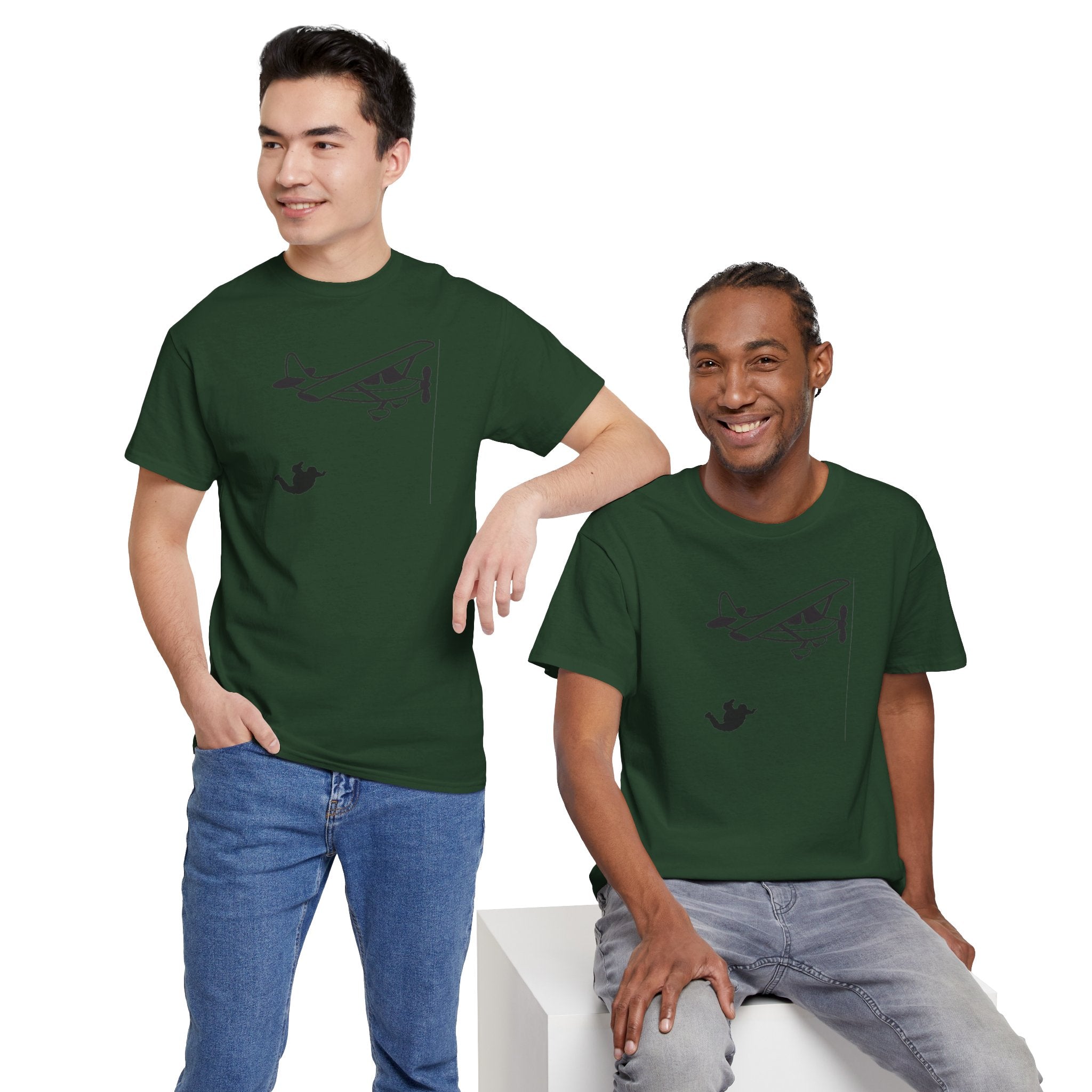 SKYDIVING. aviation. t-shirt. pilots. adrenaline. gifts
