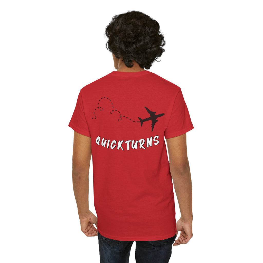 FORECAST. QUICKTURNS. aviation t-shirt. graphic tee. gifts. pilots. planes