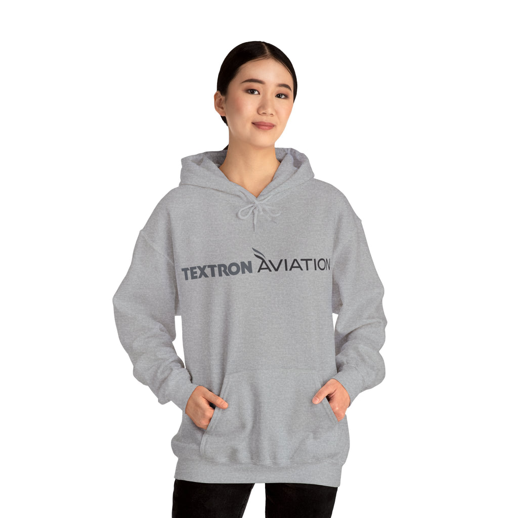 TEXTRON AVIATION. hoodie. gifts for pilots. graphic design. (logo)