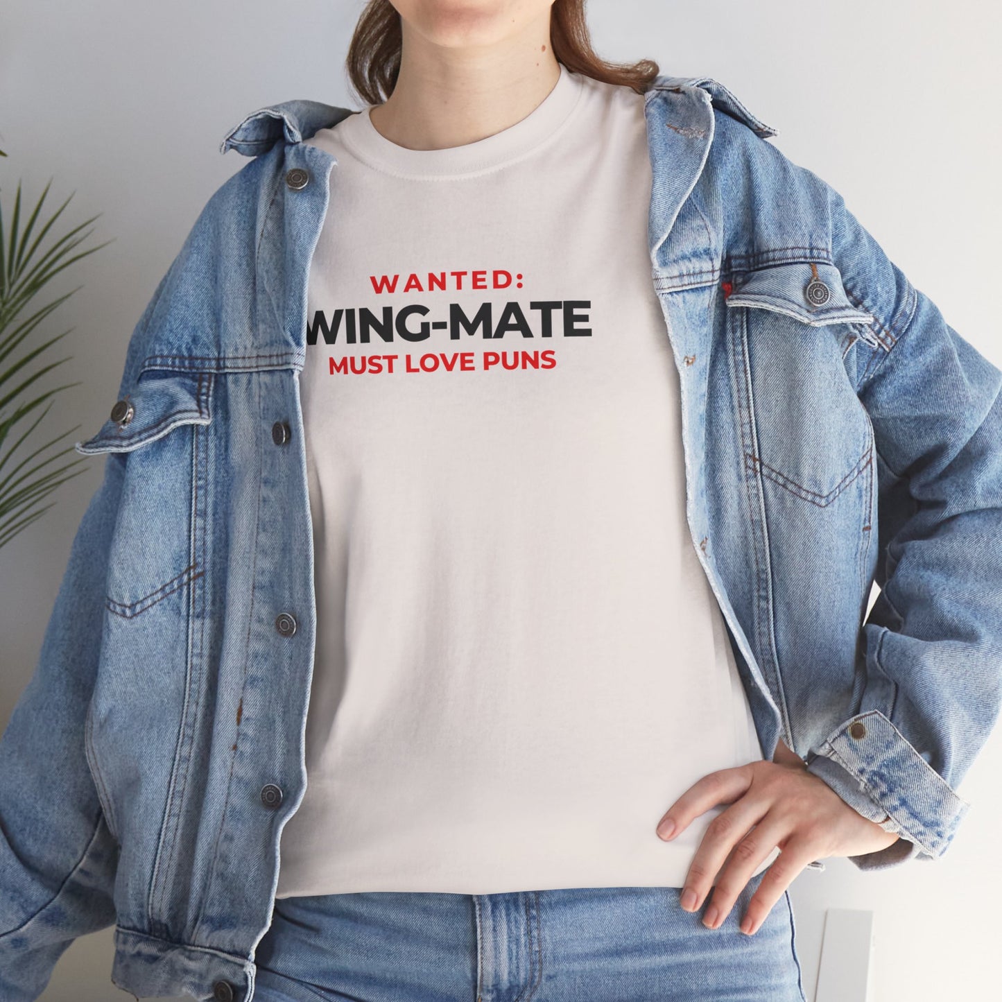 Wanted Wing-Mate. T-SHIRT. AVIATION. PILOTS. FLIGHT CREW