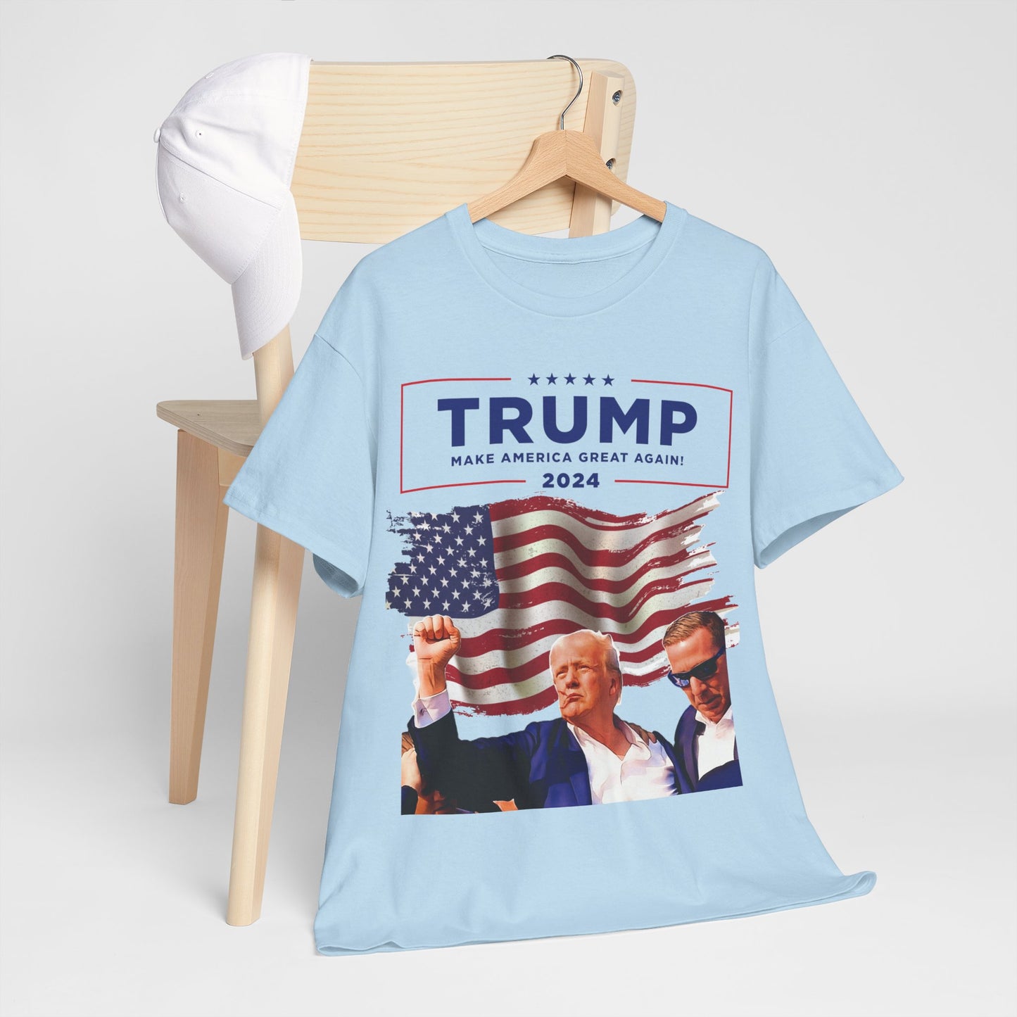 TRUMP Survival 2024 graphic tee. trump 2024. political humor. politics. gifts for him. gifts for patriots.