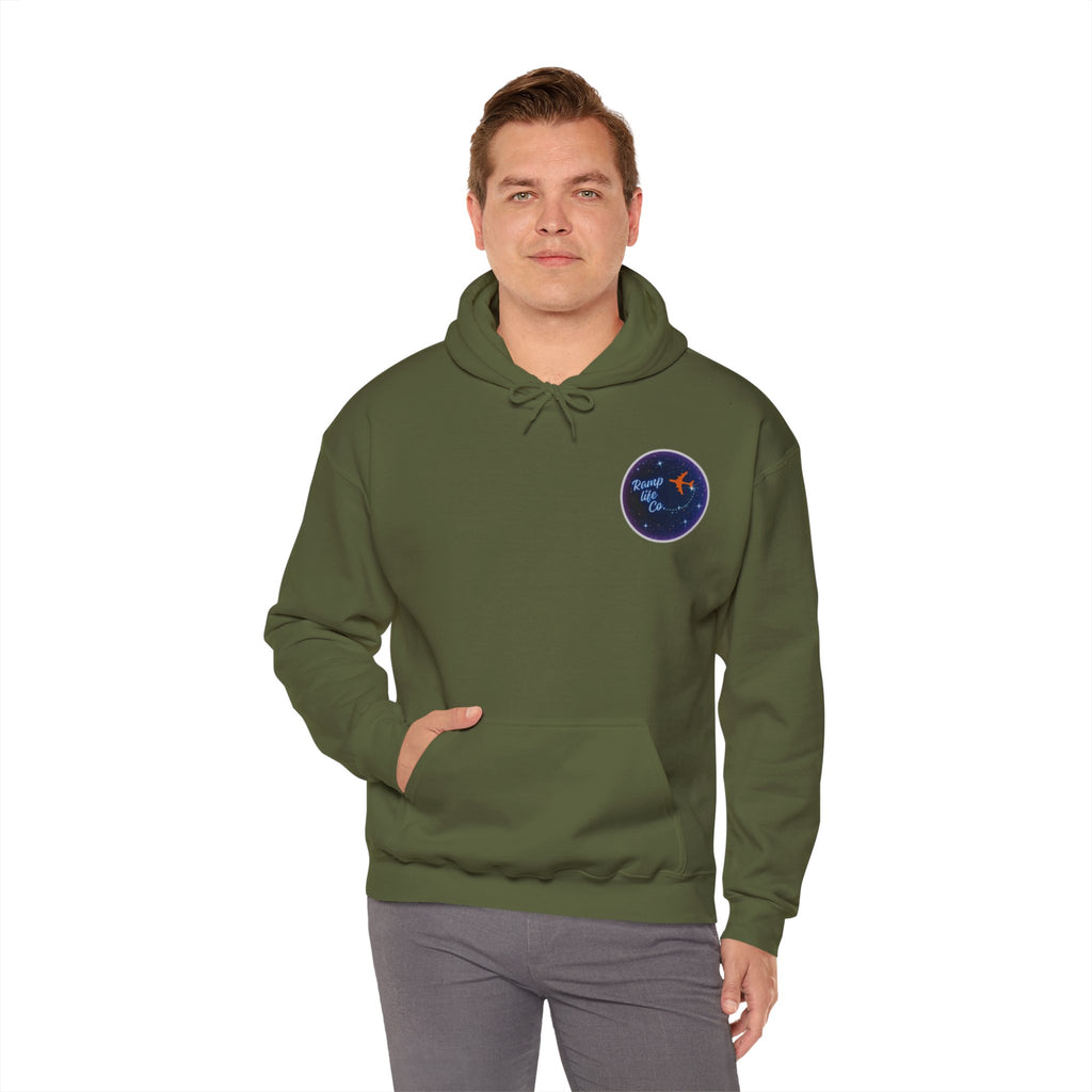 Ramp Life Co. hoodie. aviation. pilot. planes. gifts
