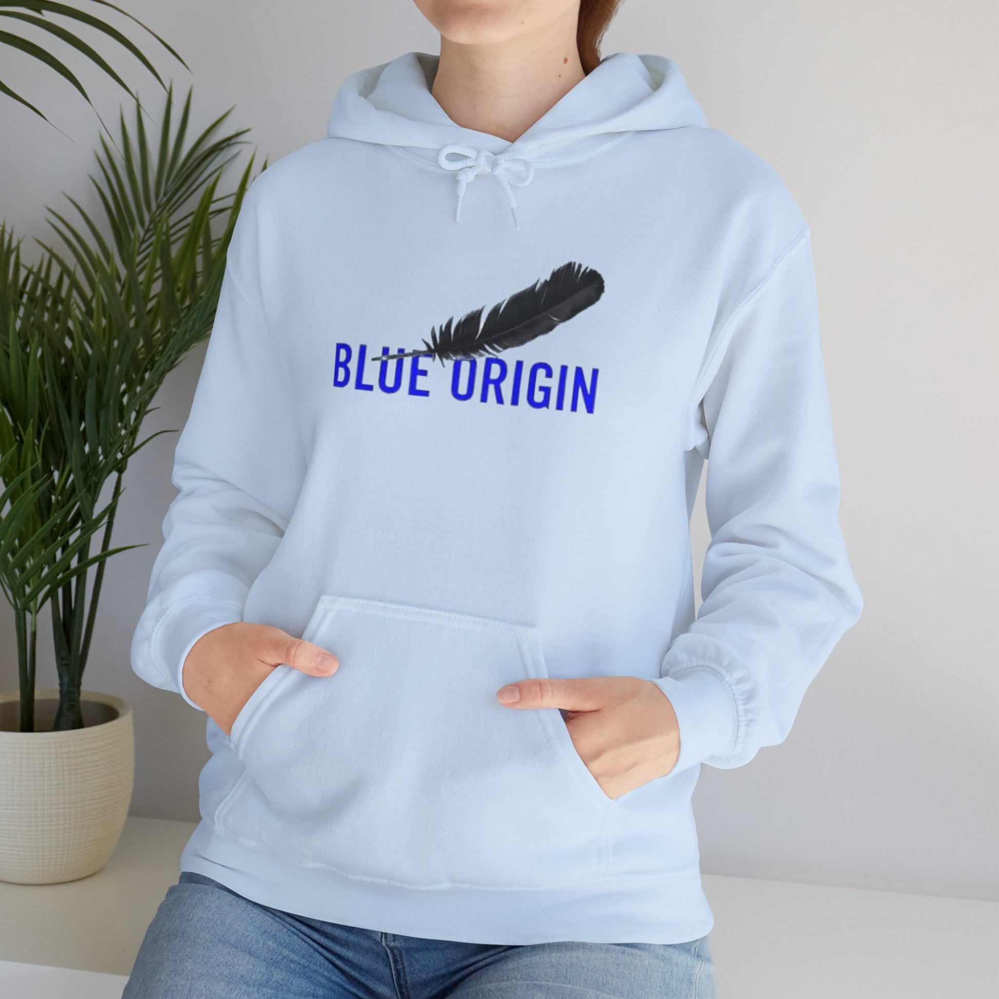 Blue Origin Hoodie. pilots. aviation hoodie. (logo)