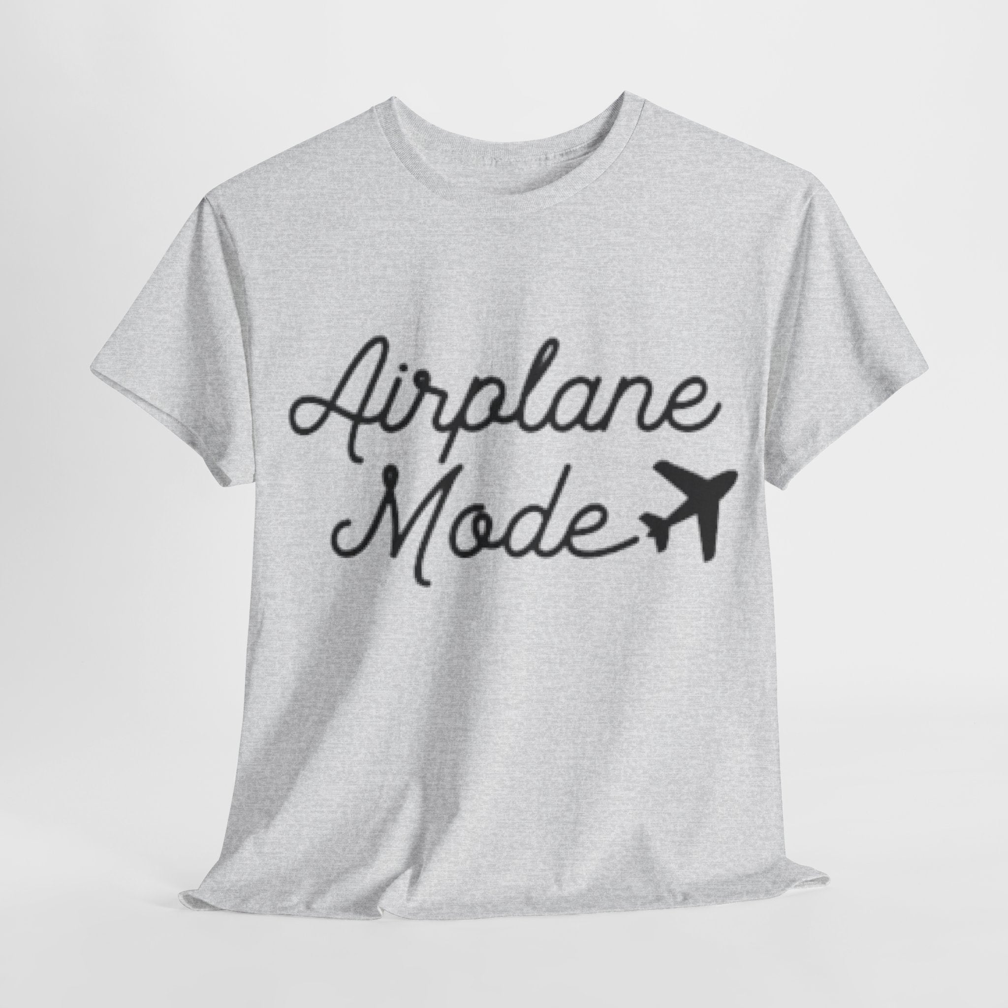 Airplane Mode Aviation Graphic Tee. gift for pilots. flight attendant. aviation lovers.