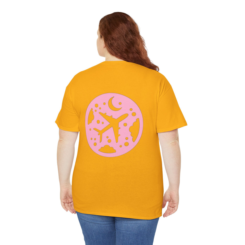 starry night. aviation. t-shirt. planes. sky. pilots. gifts
