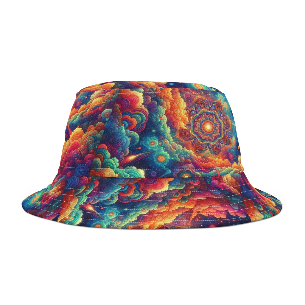 Cloud Nine Bucket Hat. Aviation inspired artwork.