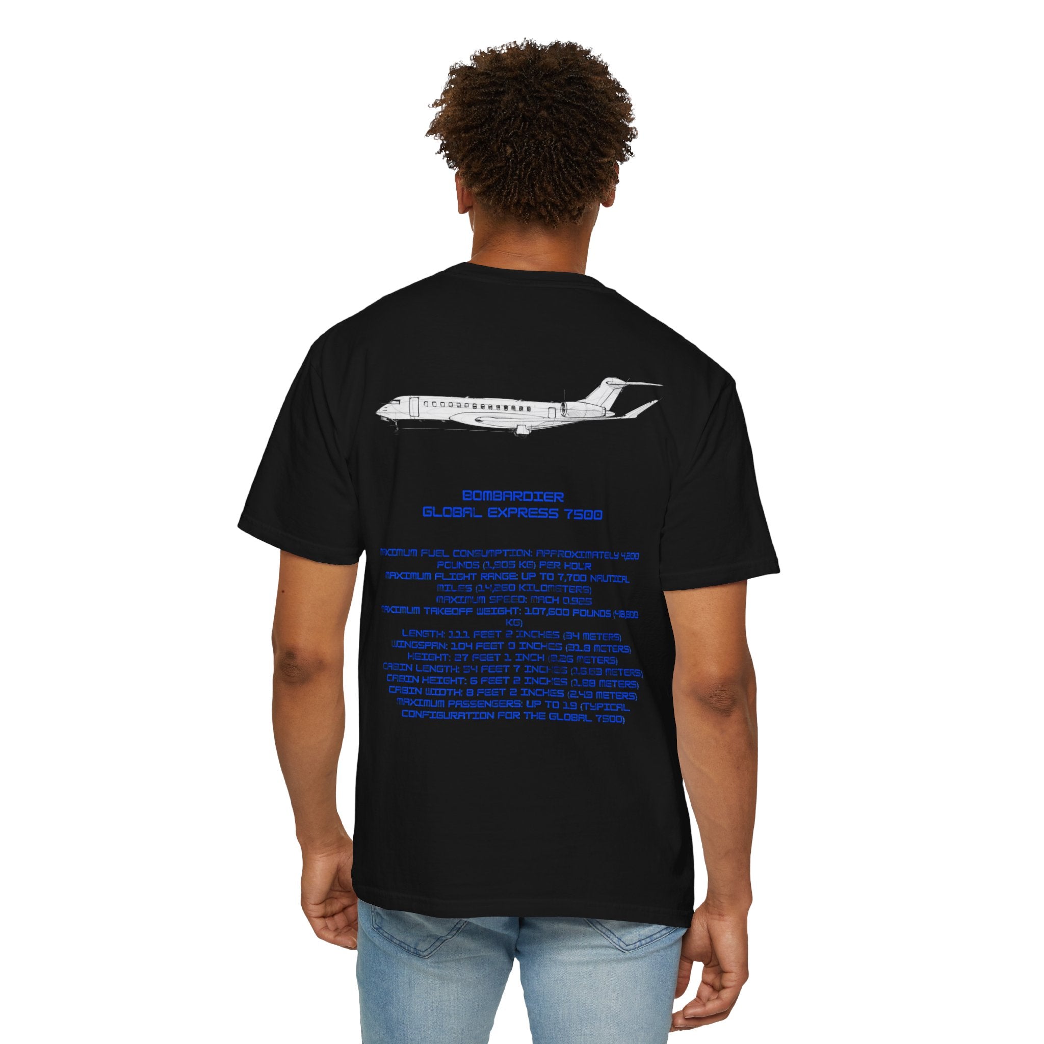 Global 7500 T-shirt. aviation. gift. pilot. jets. mens gifts. gifts for her