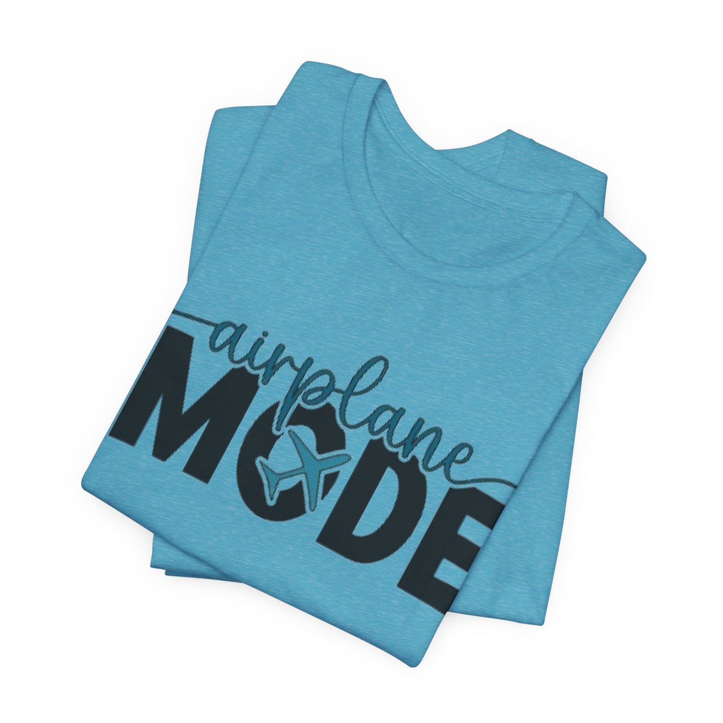 Airplane Mode Aviation Tee. gift for pilots. aviation lovers