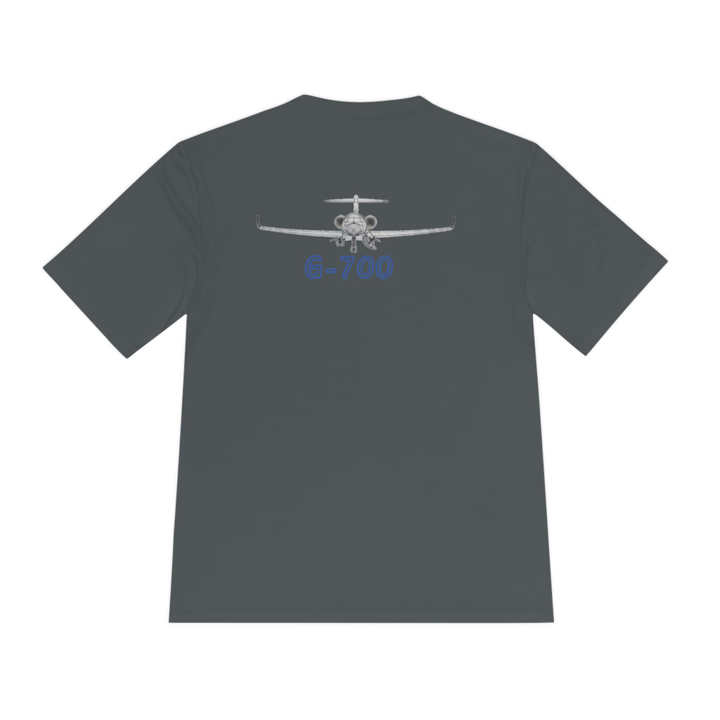 G-700 Sports Tee. aviation. pilots. gift.