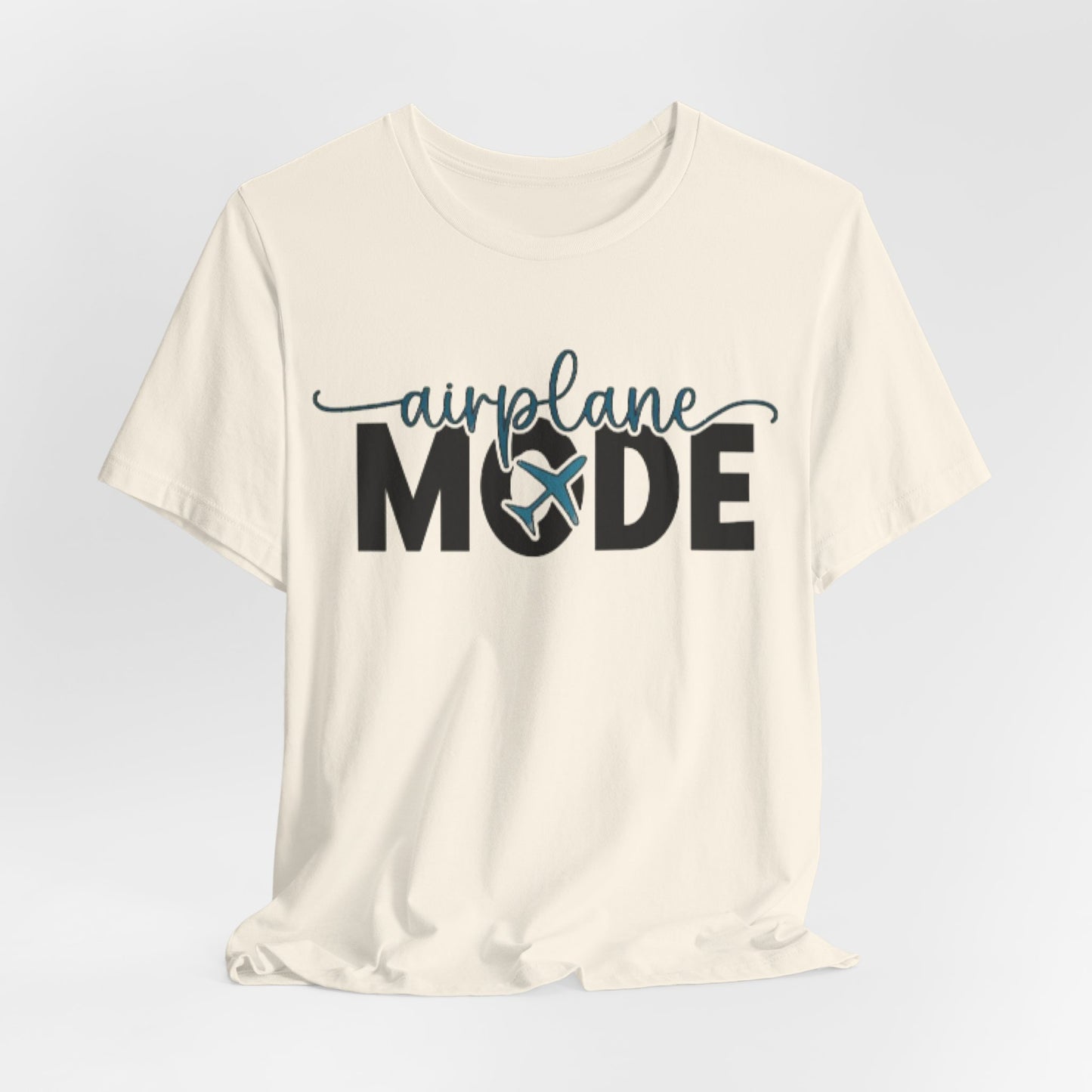 Airplane Mode Aviation Tee. gift for pilots. aviation lovers