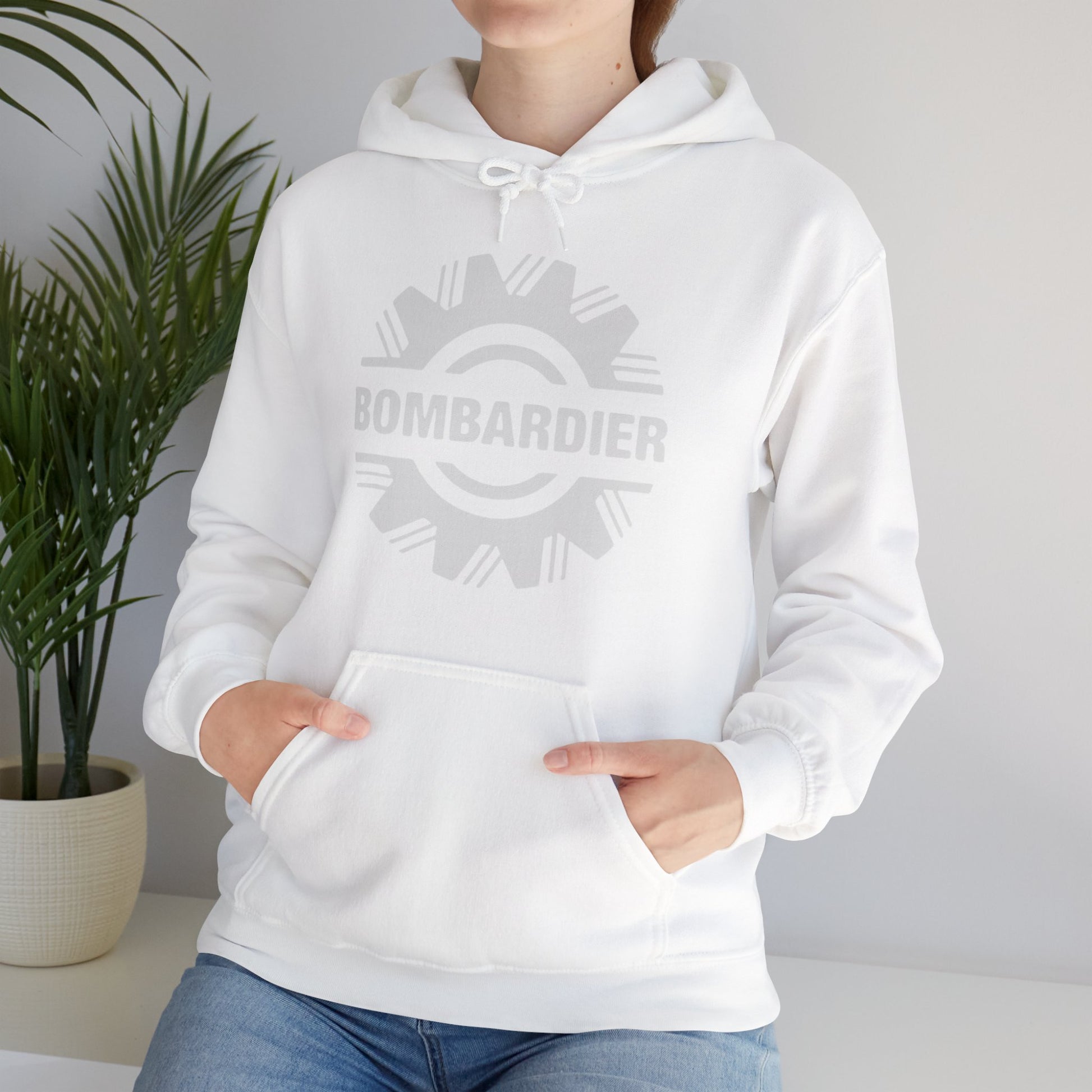 Bombardier hoodie. pilots aviation. (logo)