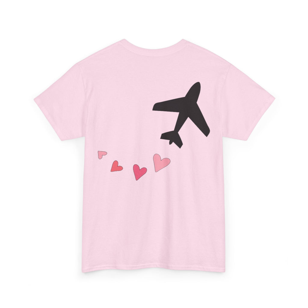 LOVE CHEMTRAILS. aviation t-shirt. pilots. love. hearts